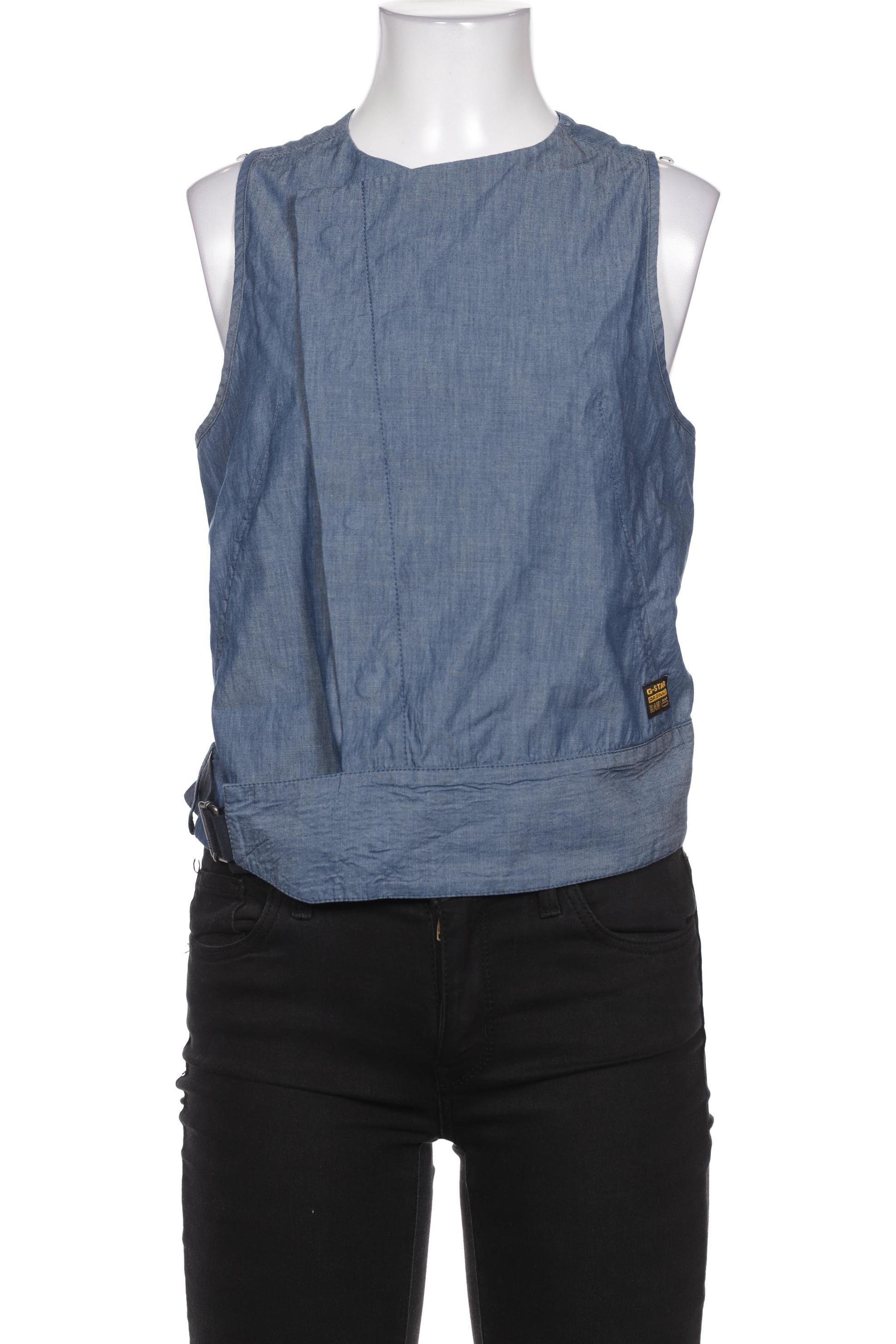 

G STAR RAW Damen Bluse, blau
