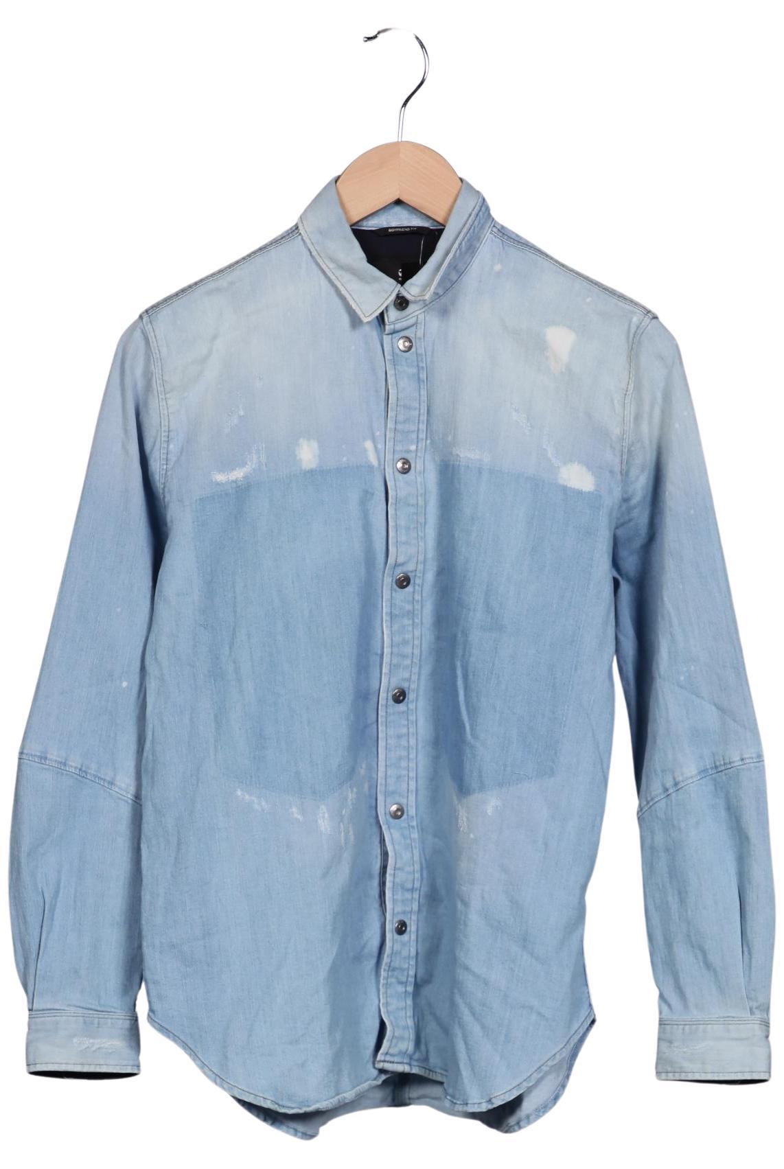 

G Star RAW Herren Hemd, hellblau, Gr. 46