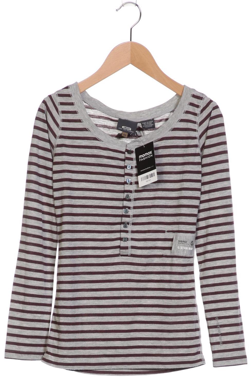 

G Star RAW Damen Langarmshirt, grau, Gr. 34
