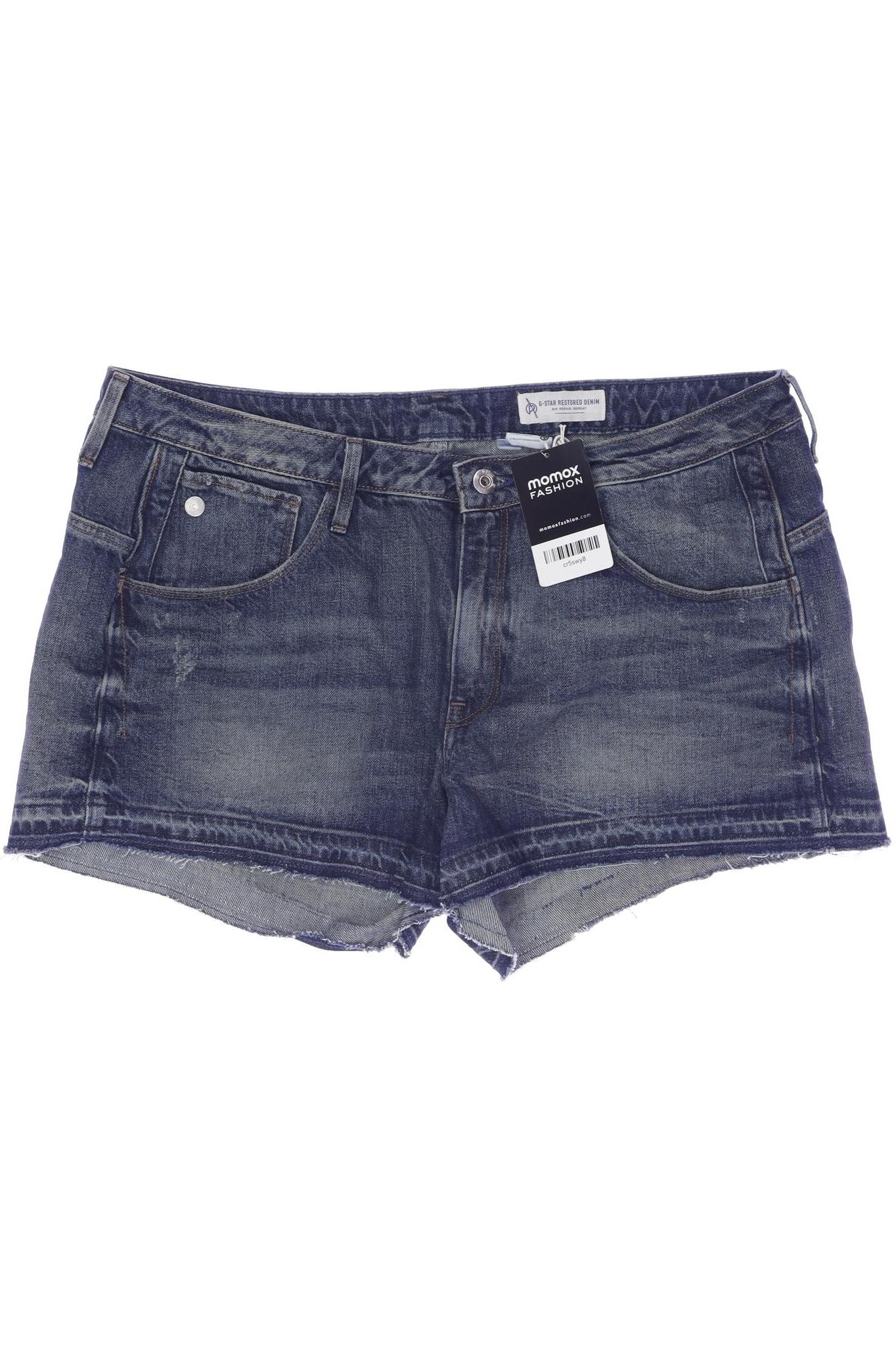 

G Star RAW Damen Shorts, blau, Gr. 31