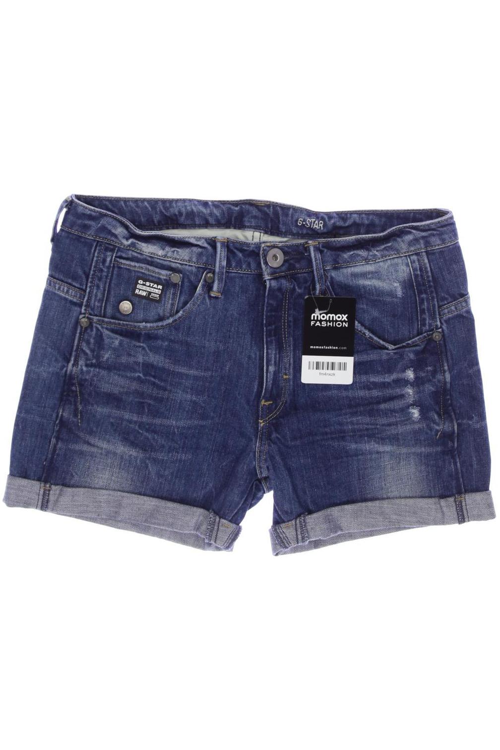 

G Star RAW Damen Shorts, blau, Gr. 25