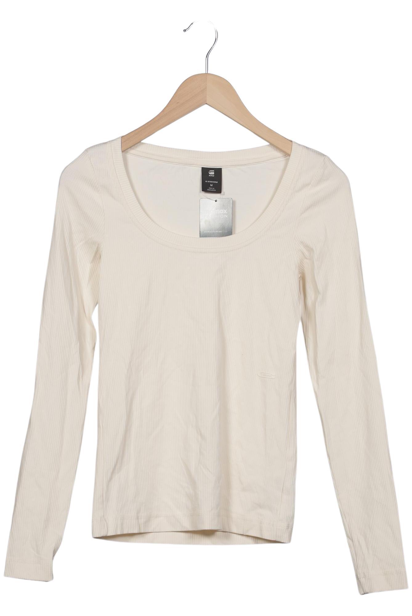 

G Star RAW Damen Langarmshirt, cremeweiß, Gr. 38