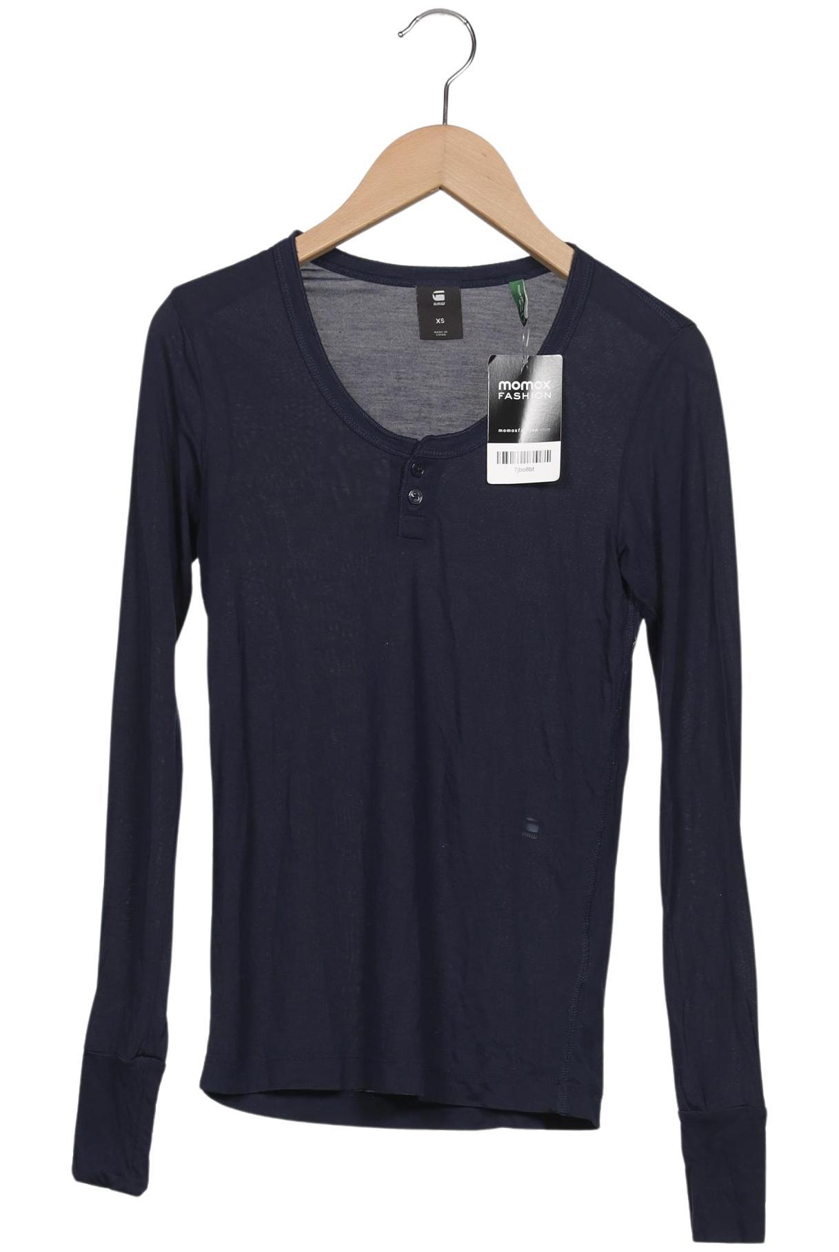 

G Star RAW Damen Langarmshirt, marineblau, Gr. 34