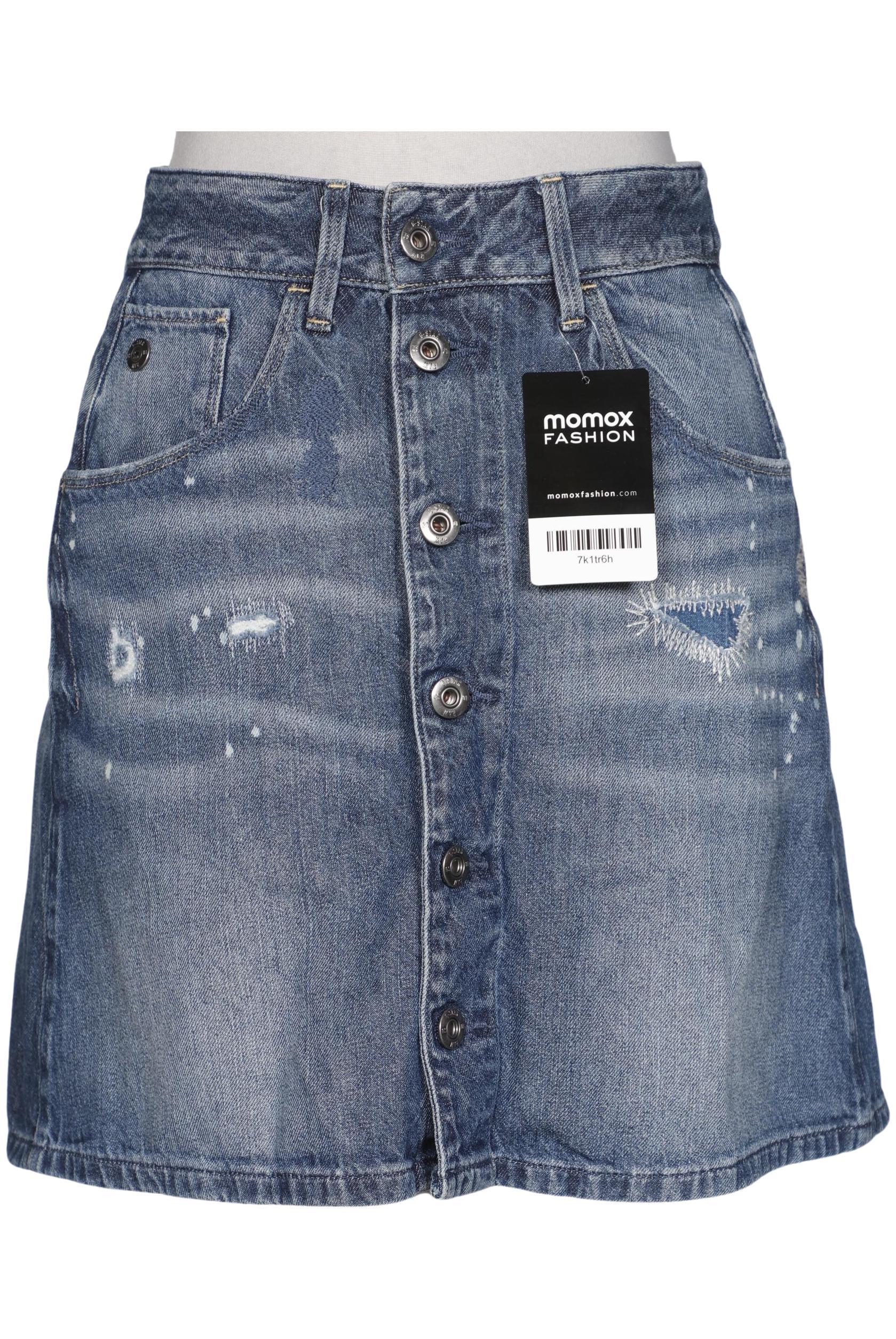 

G Star RAW Damen Rock, blau, Gr. 27