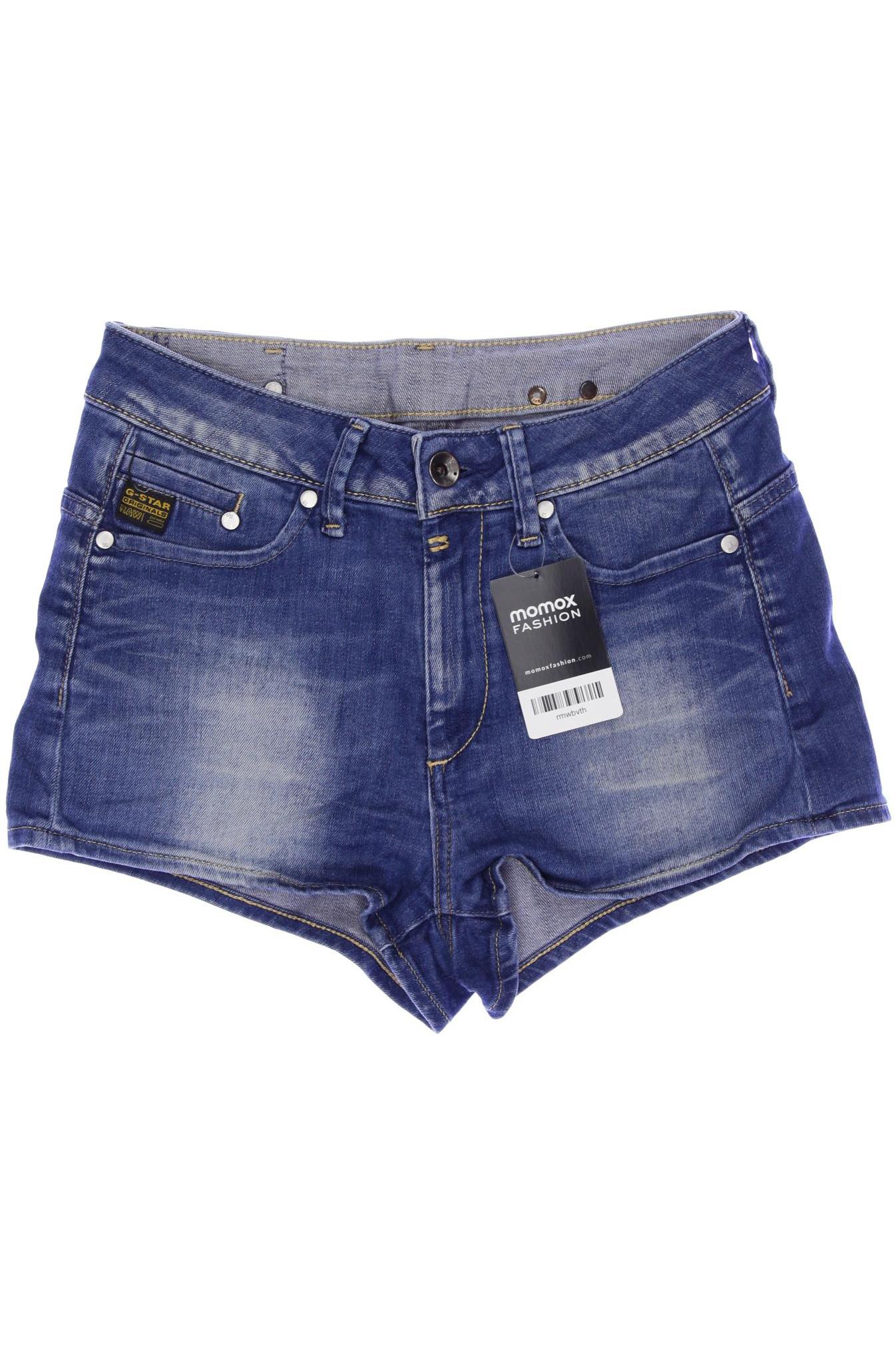 

G Star RAW Damen Shorts, blau, Gr. 27