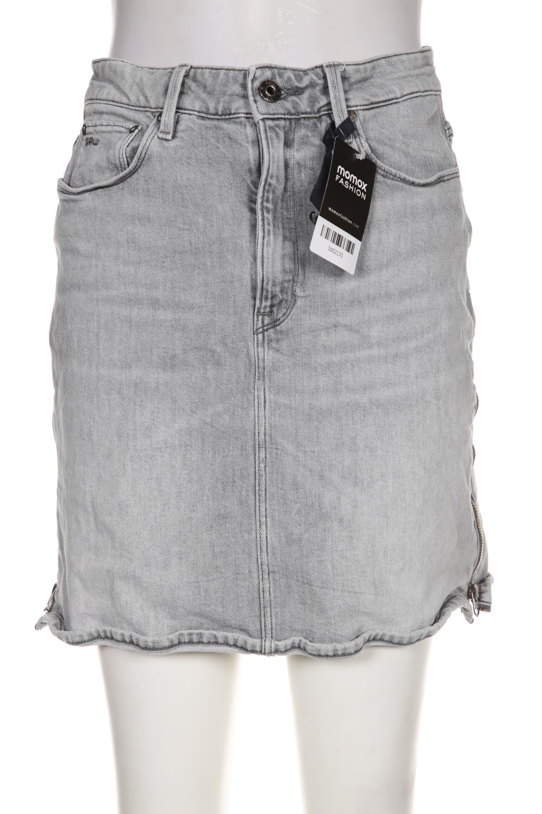 

G STAR RAW Damen Rock, grau