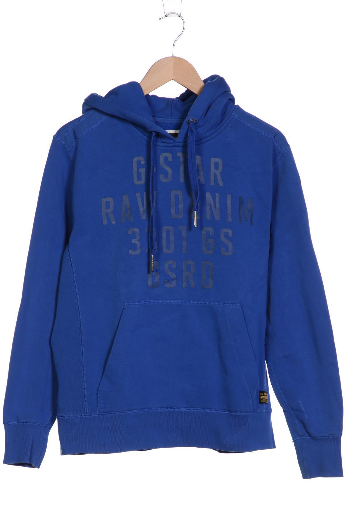 

G STAR RAW Herren Kapuzenpullover, blau