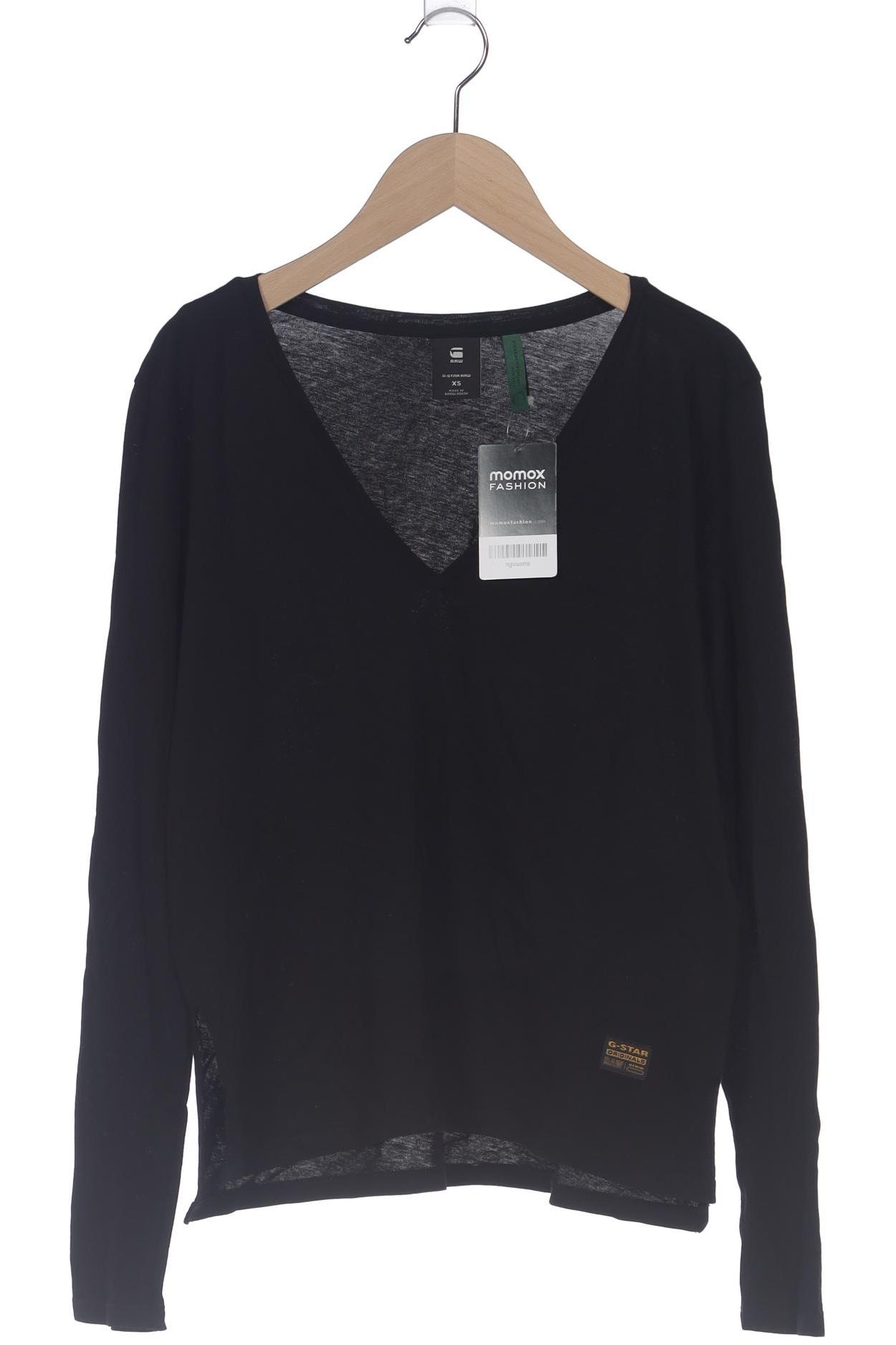

G Star RAW Damen Langarmshirt, schwarz, Gr. 34