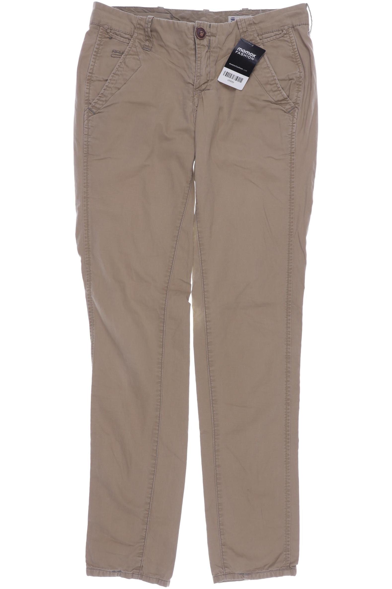

G Star RAW Damen Stoffhose, beige, Gr. 28