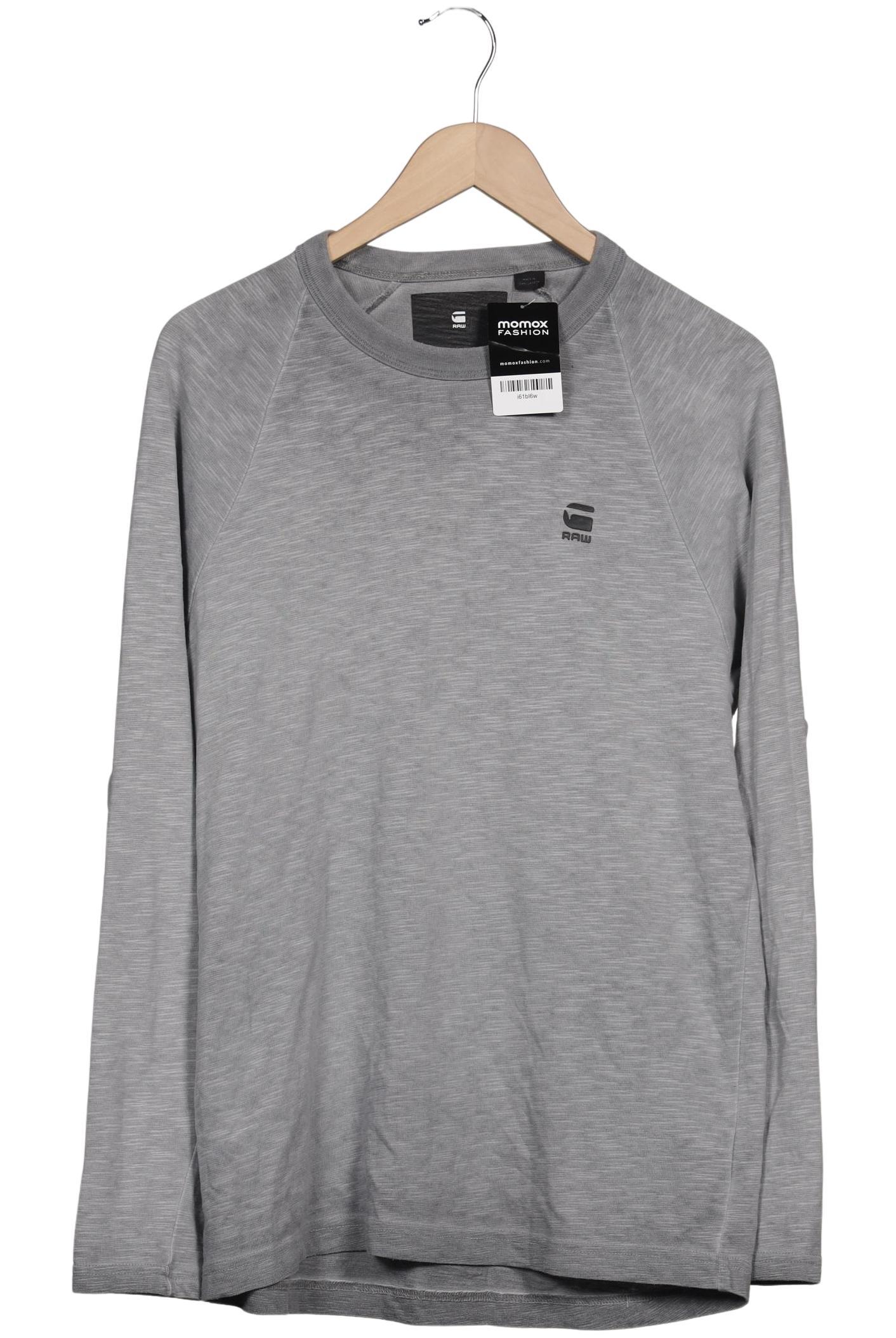 

G Star RAW Herren Langarmshirt, grau, Gr. 48