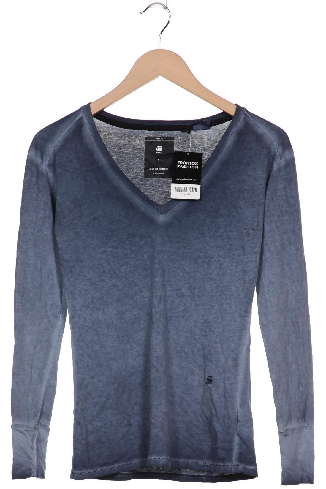 

G STAR RAW Damen Langarmshirt, blau