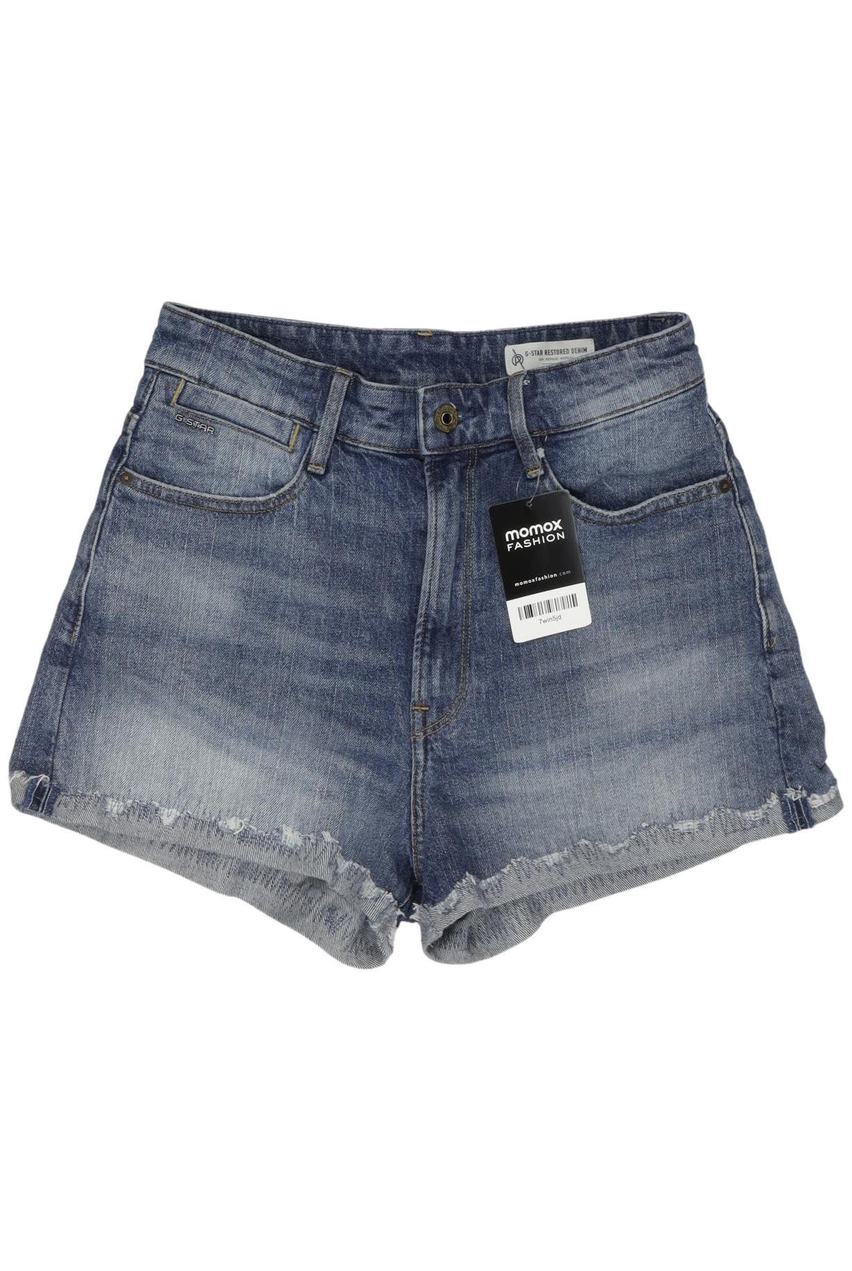 

G Star RAW Damen Shorts, blau, Gr. 27