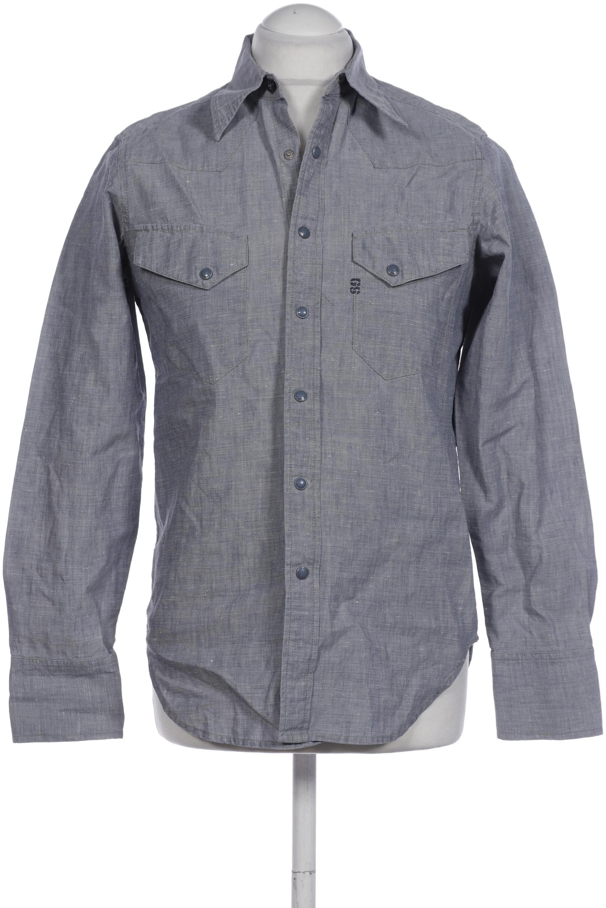 

G Star RAW Herren Hemd, blau, Gr. 48