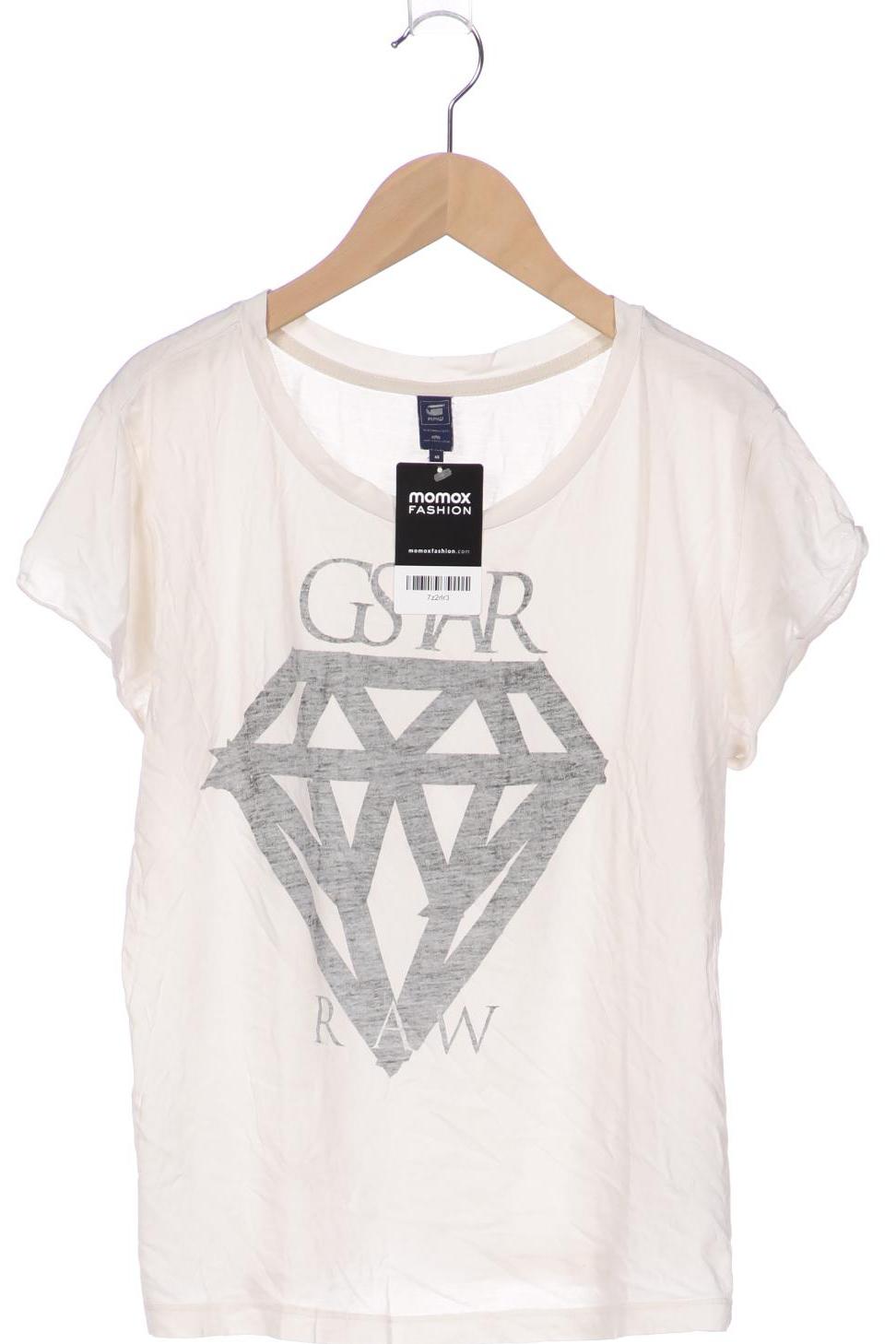 

G STAR RAW Damen T-Shirt, cremeweiß