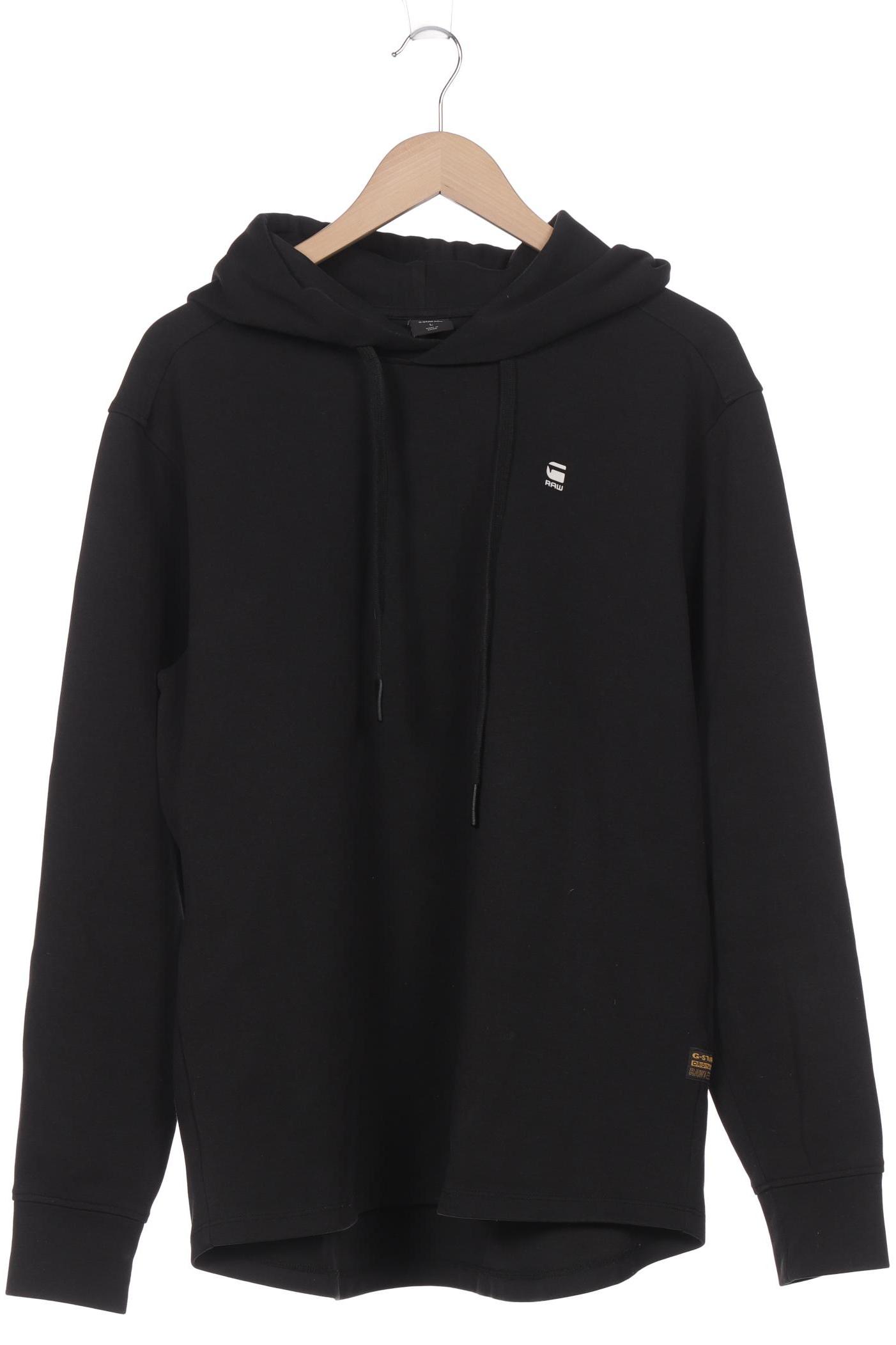 

G STAR RAW Herren Kapuzenpullover, schwarz