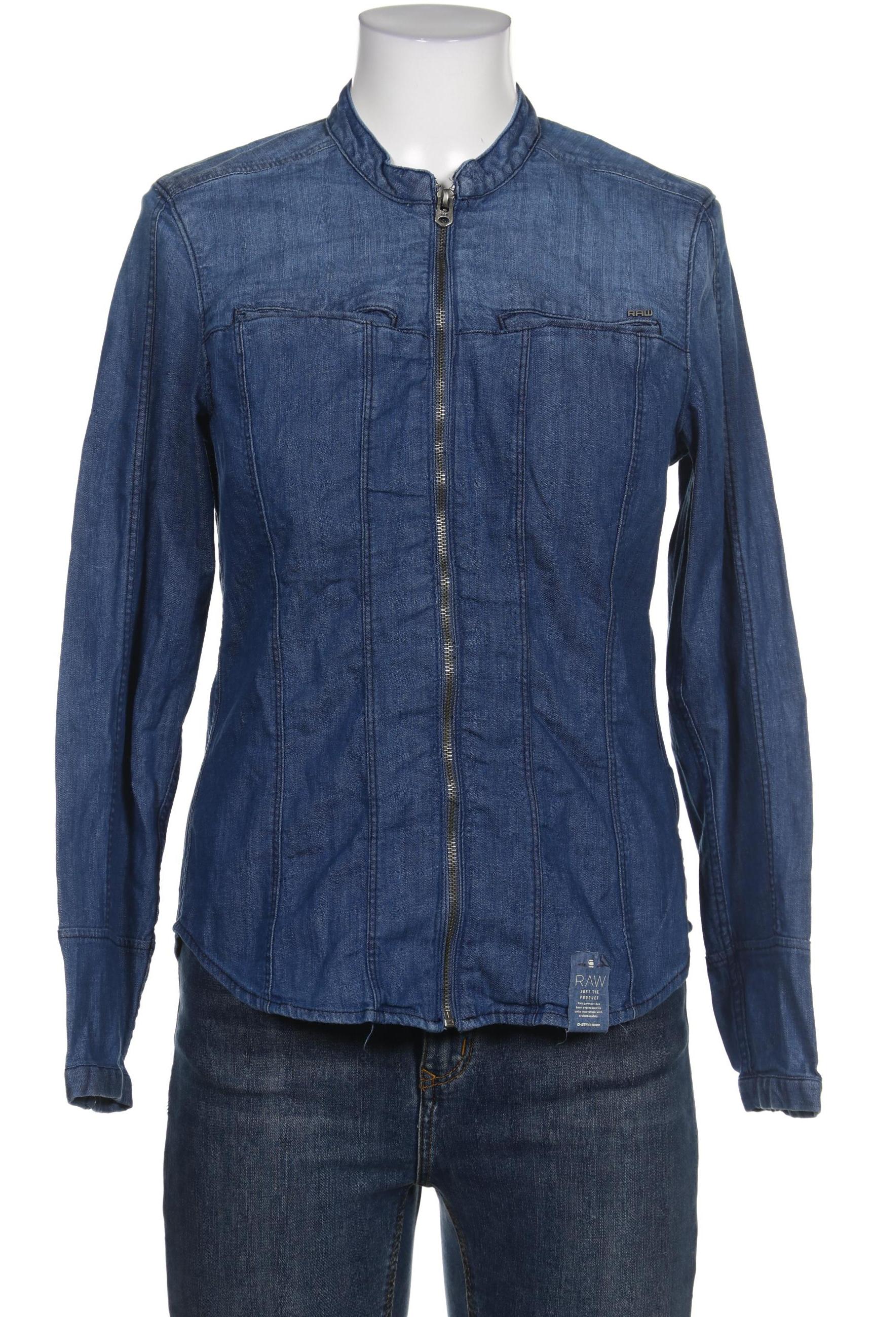 

G STAR RAW Damen Bluse, blau