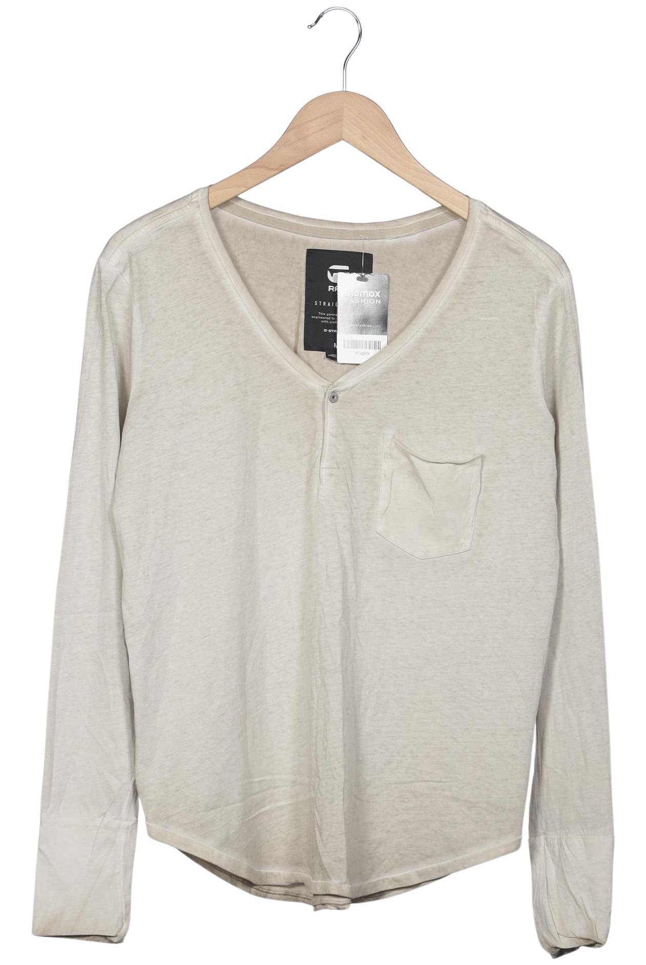 

G Star RAW Damen Langarmshirt, cremeweiß, Gr. 38