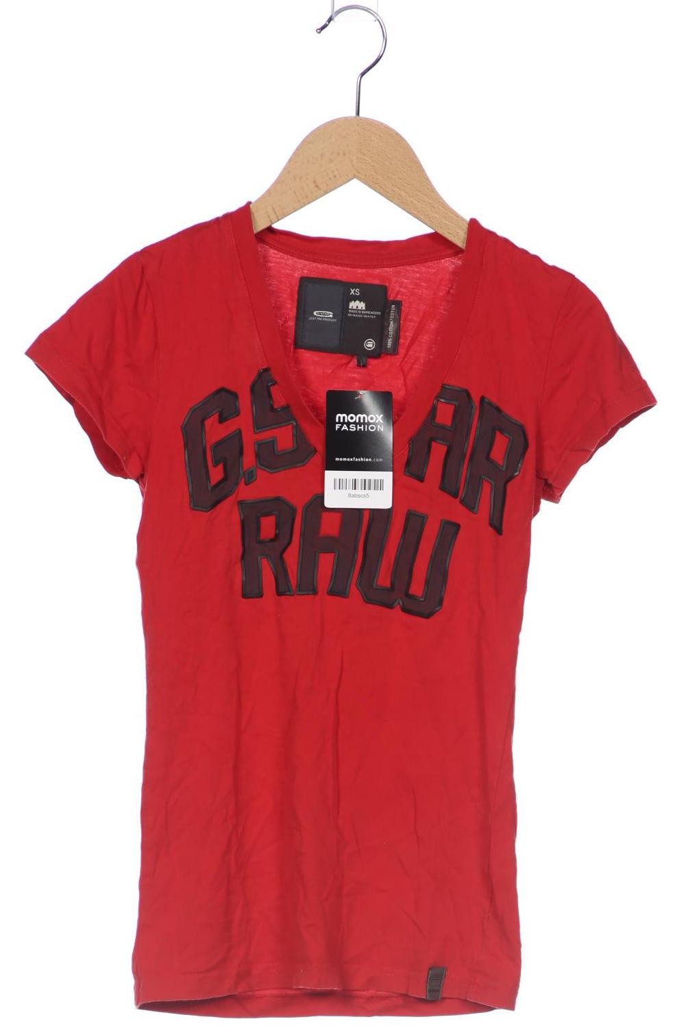 

G-Star RAW Damen T-Shirt, rot, Gr. 34