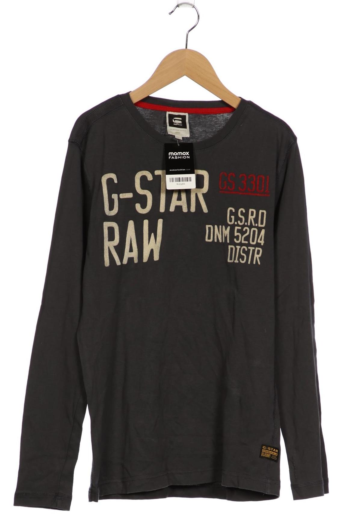 

G Star RAW Herren Langarmshirt, grau, Gr. 52