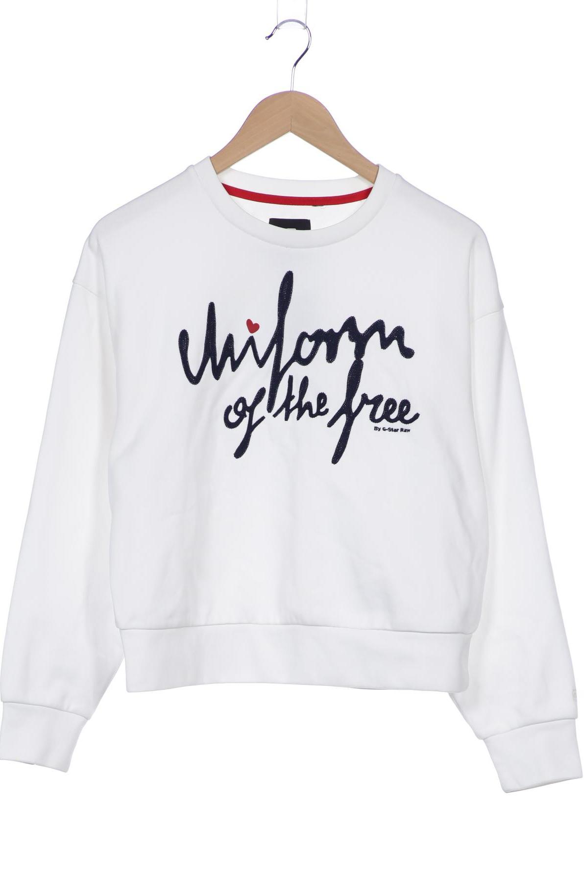 

G Star RAW Damen Sweatshirt, weiß, Gr. 36