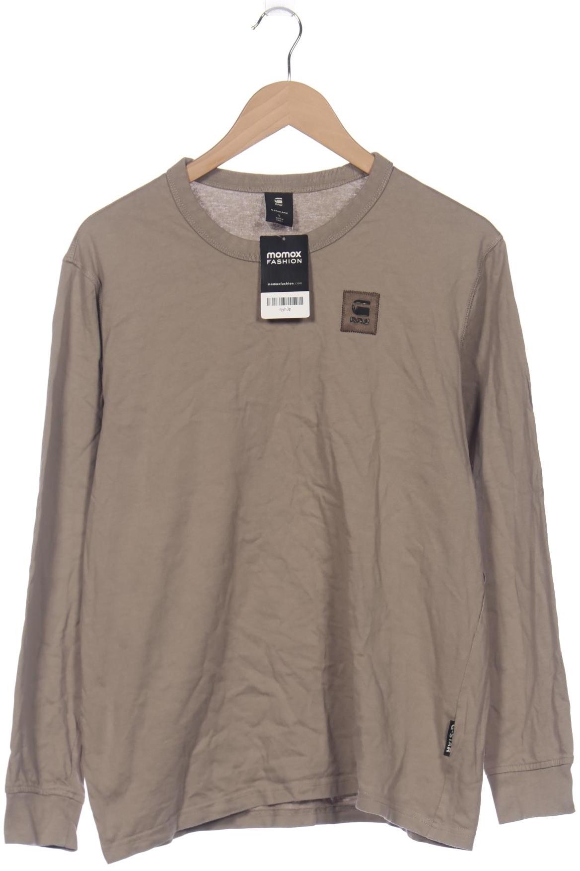 

G Star RAW Herren Langarmshirt, beige, Gr. 52