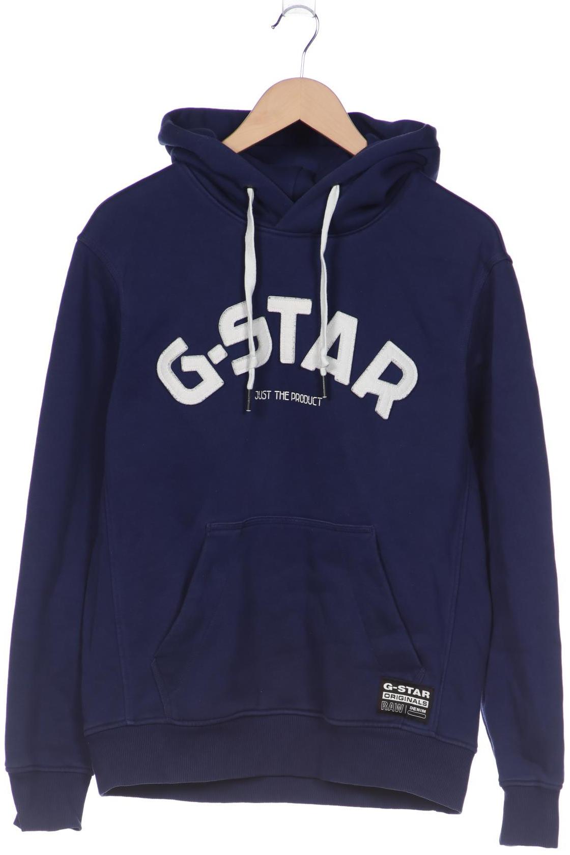 

G STAR RAW Herren Kapuzenpullover, marineblau