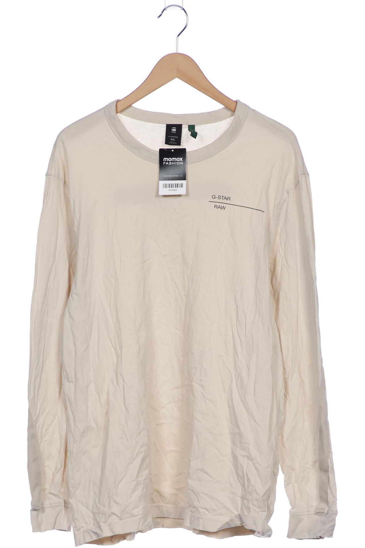 

G Star RAW Herren Langarmshirt, beige, Gr. 56