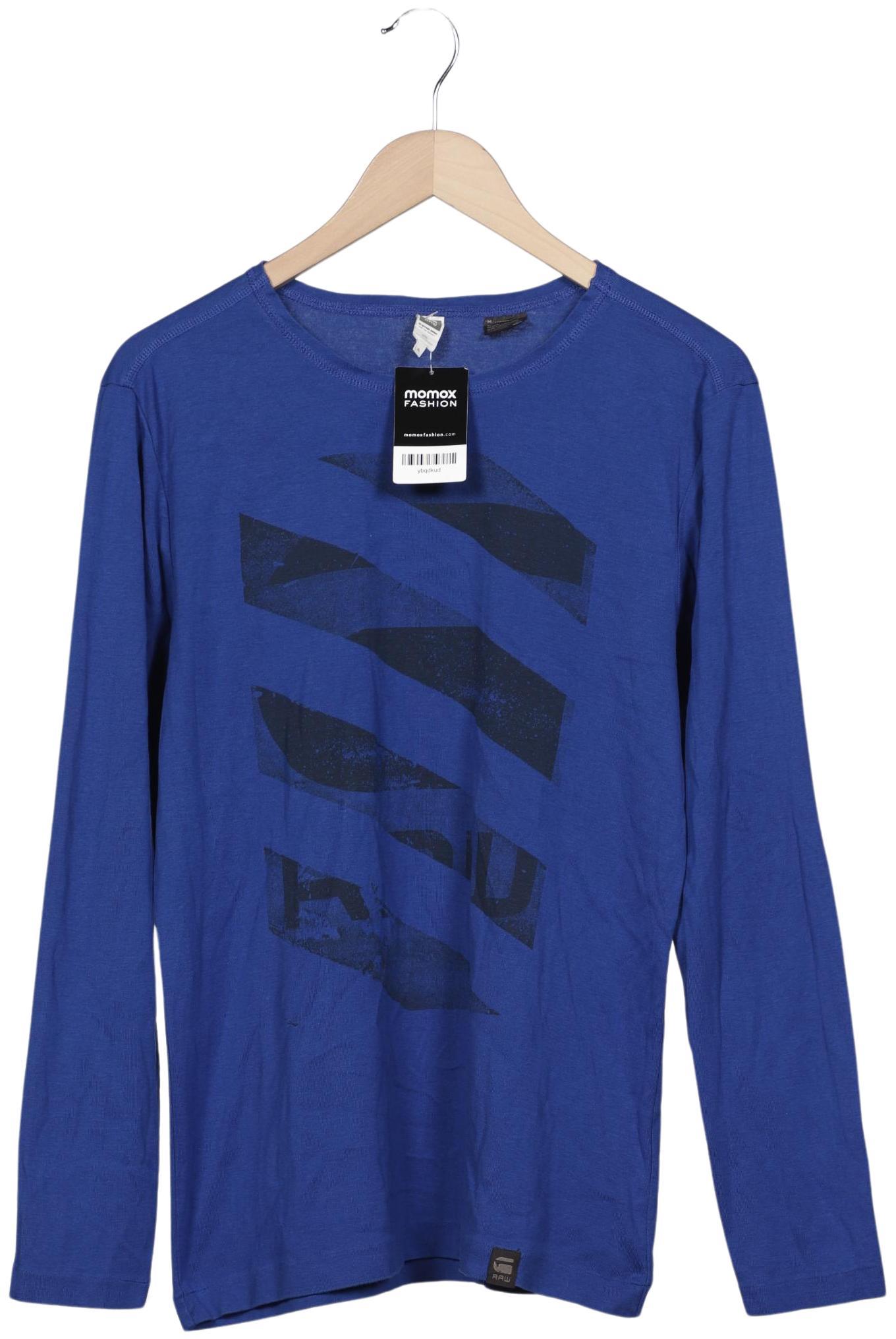 

G Star RAW Herren Langarmshirt, blau, Gr. 54