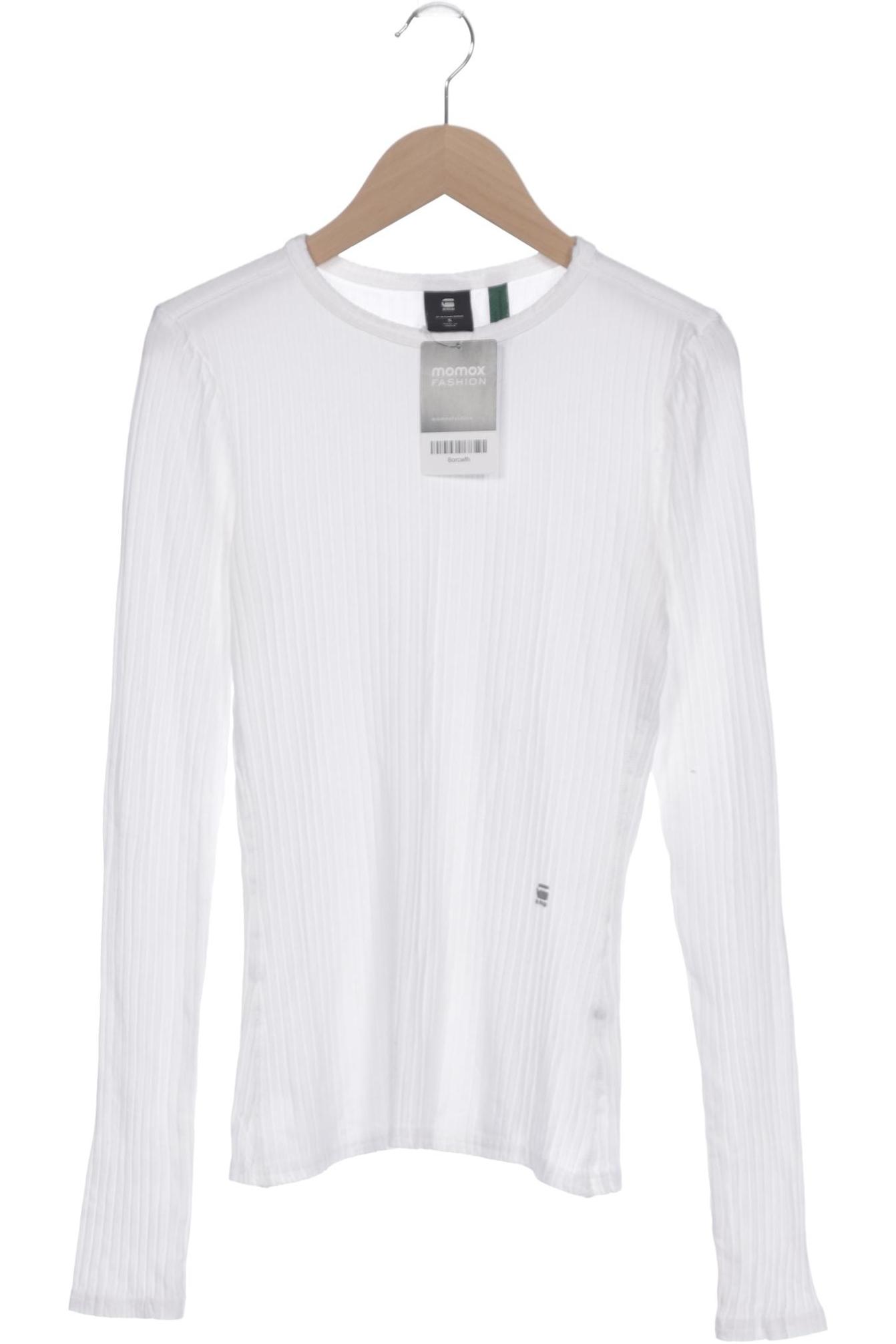 

G Star RAW Damen Langarmshirt, weiß, Gr. 36