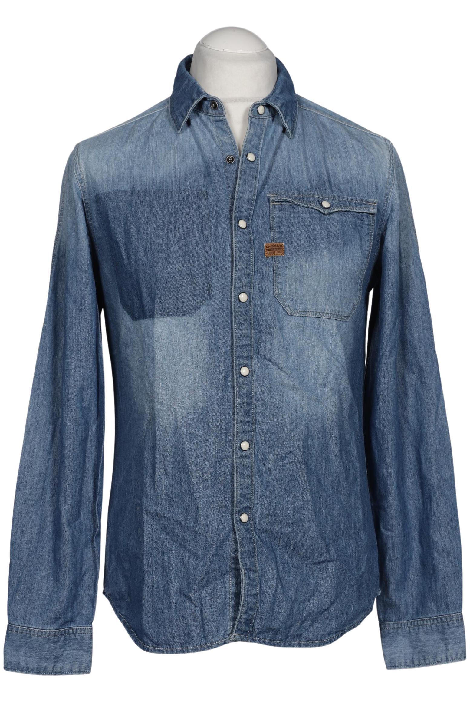 

G Star RAW Herren Hemd, blau, Gr. 48