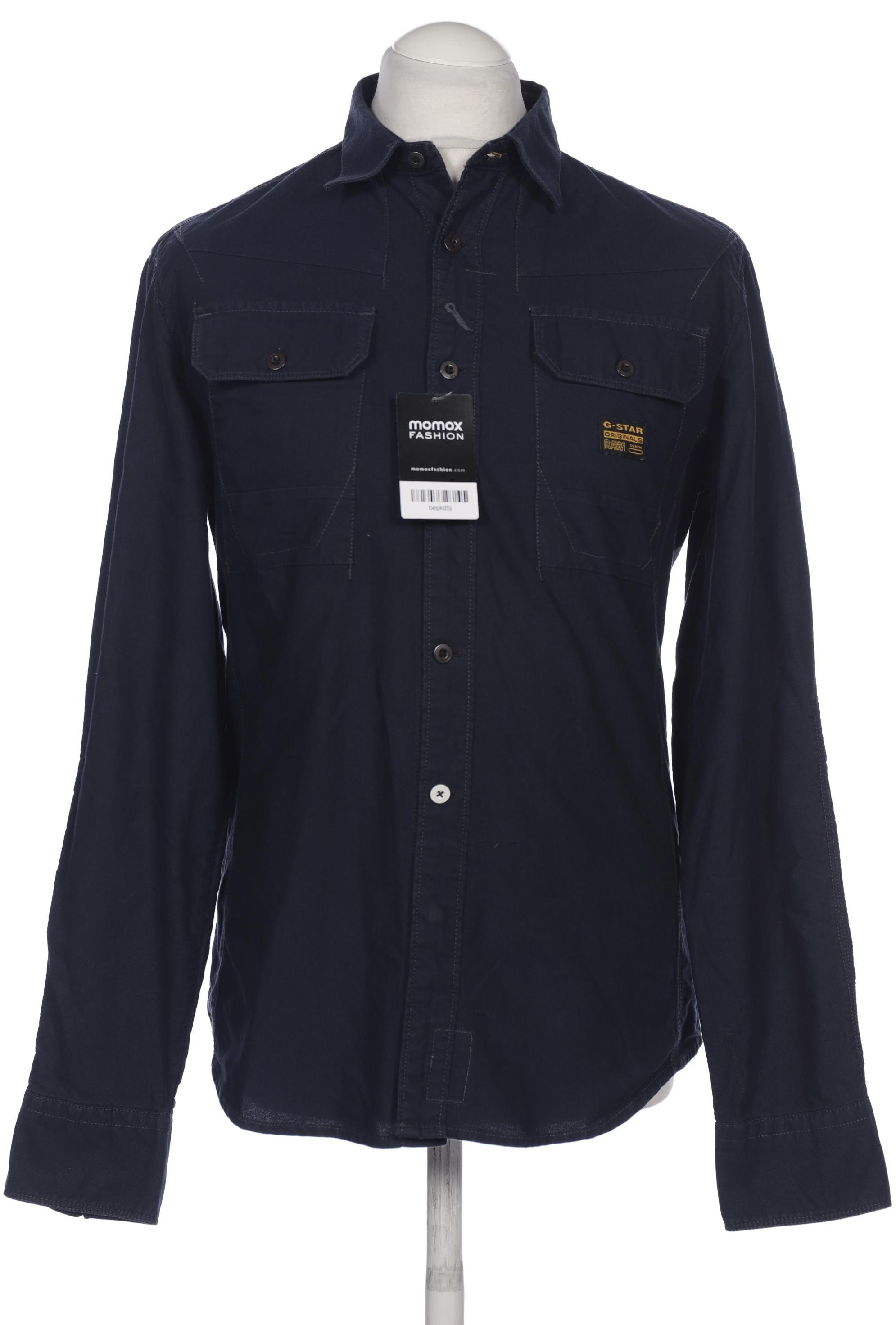 

G STAR RAW Herren Hemd, marineblau