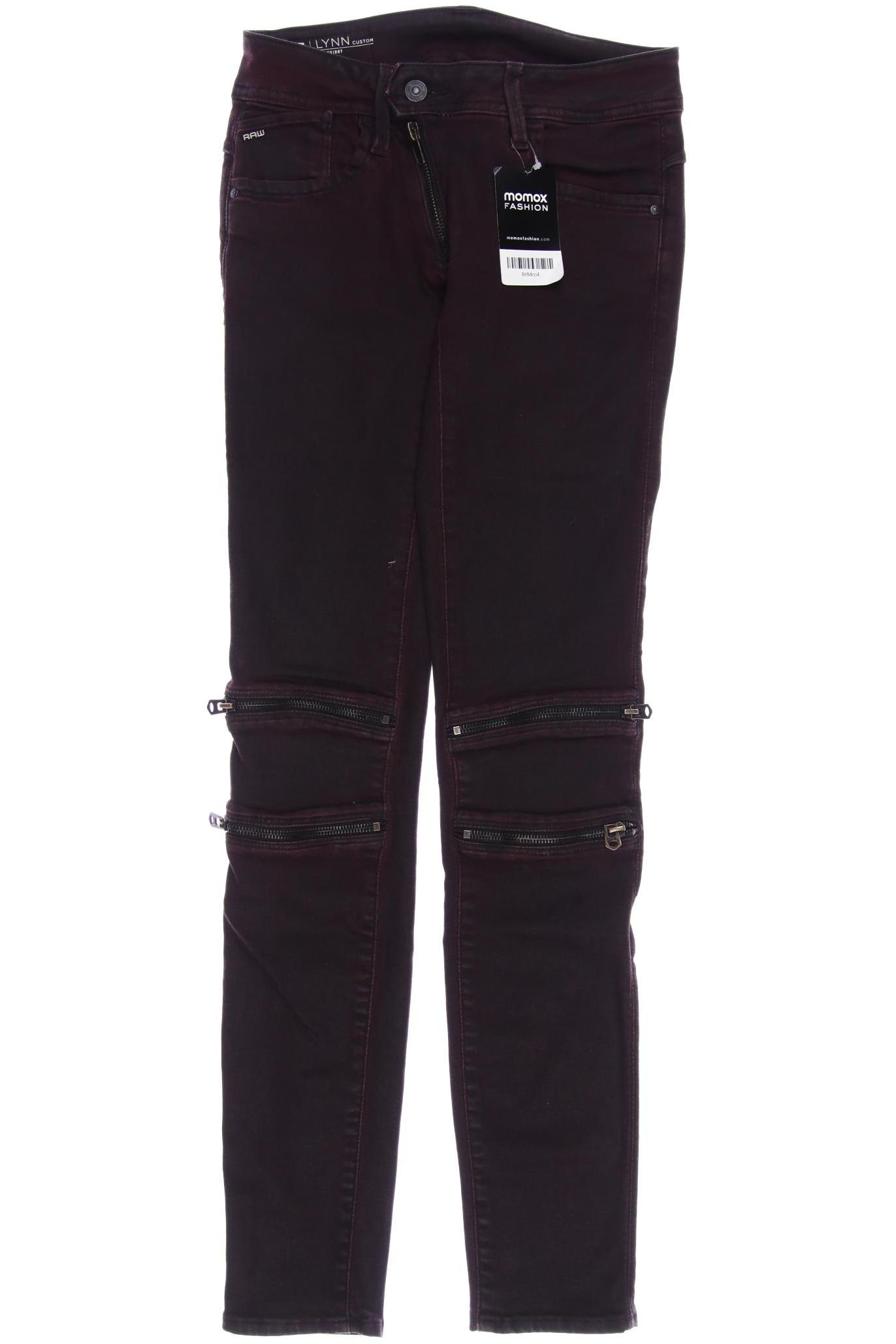 

G STAR RAW Damen Jeans, bordeaux