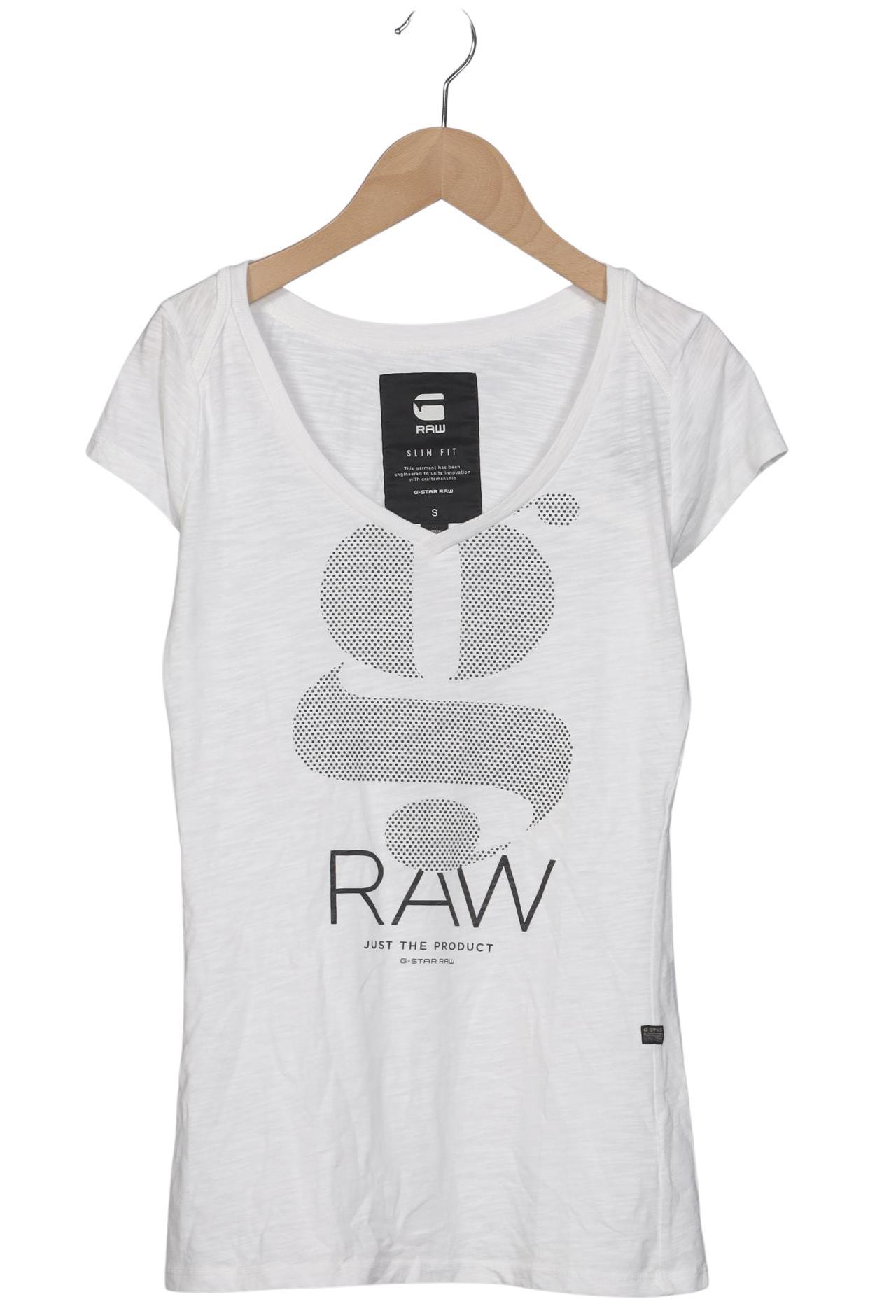 

G Star RAW Damen T-Shirt, cremeweiß, Gr. 36