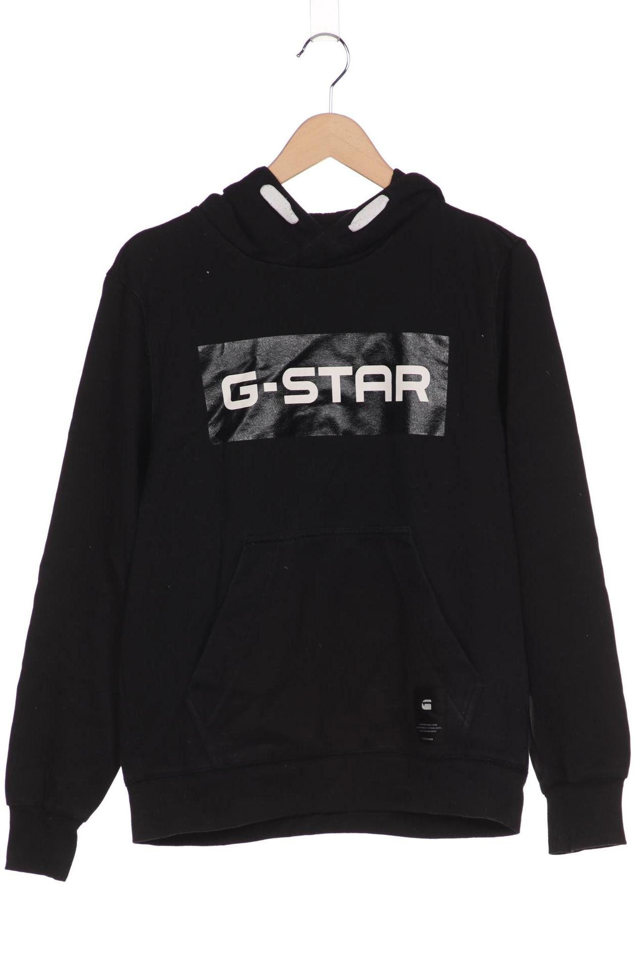 

G STAR RAW Herren Kapuzenpullover, schwarz