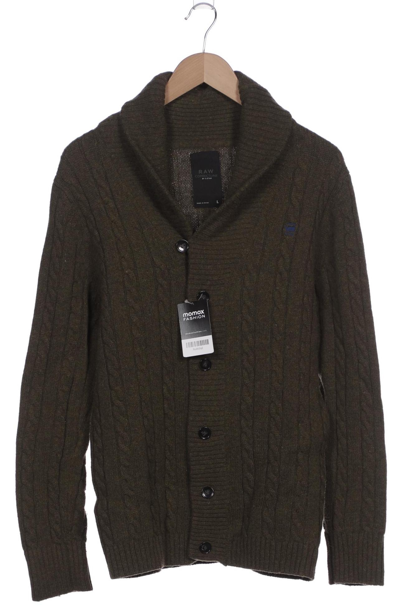 

G Star RAW Herren Strickjacke, grün, Gr. 52