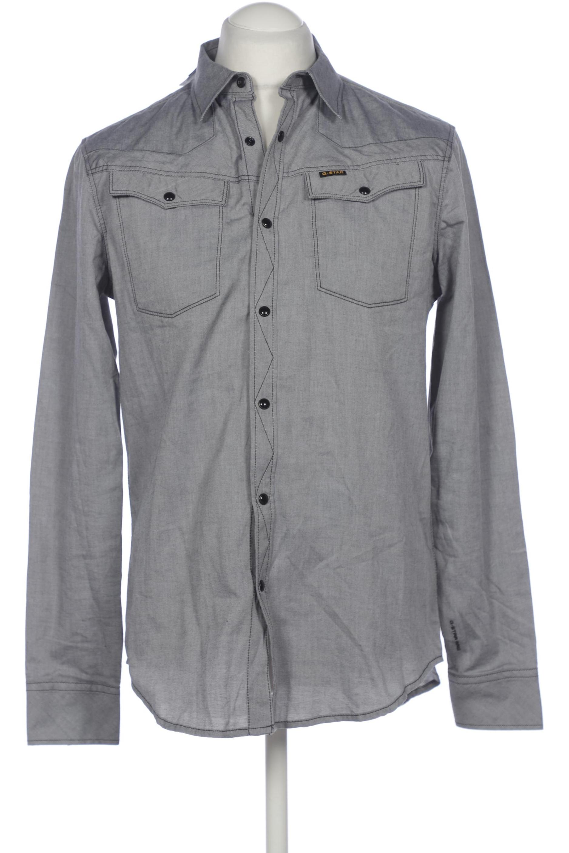 

G Star RAW Herren Hemd, grau, Gr. 52