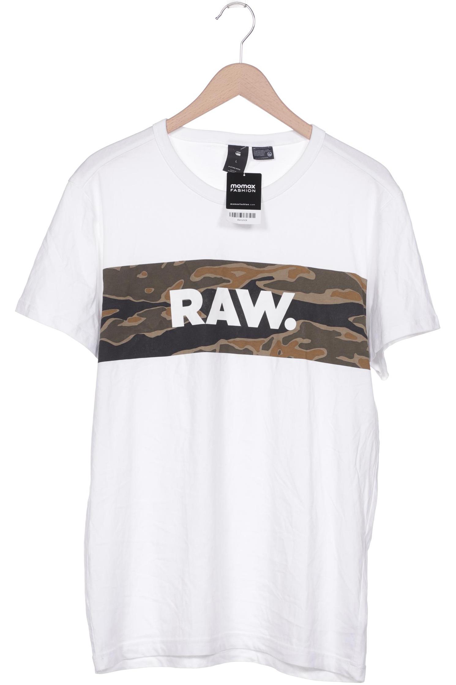 

G STAR RAW Herren T-Shirt, weiß