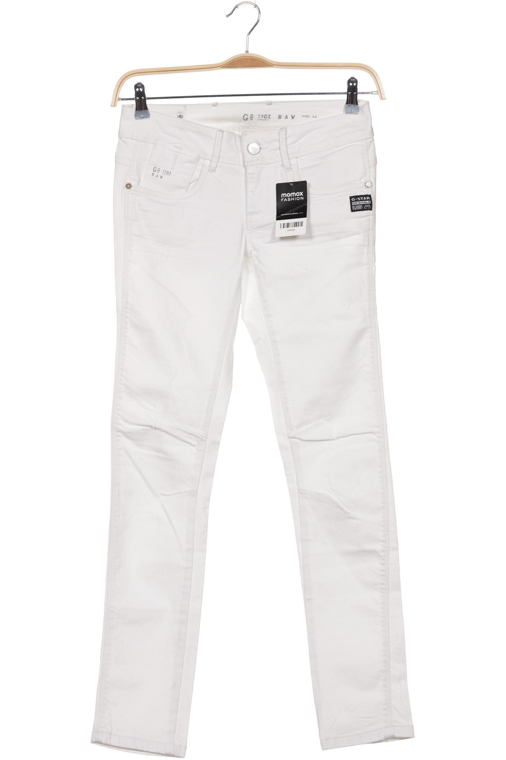 

G Star RAW Damen Jeans, weiß, Gr. 26