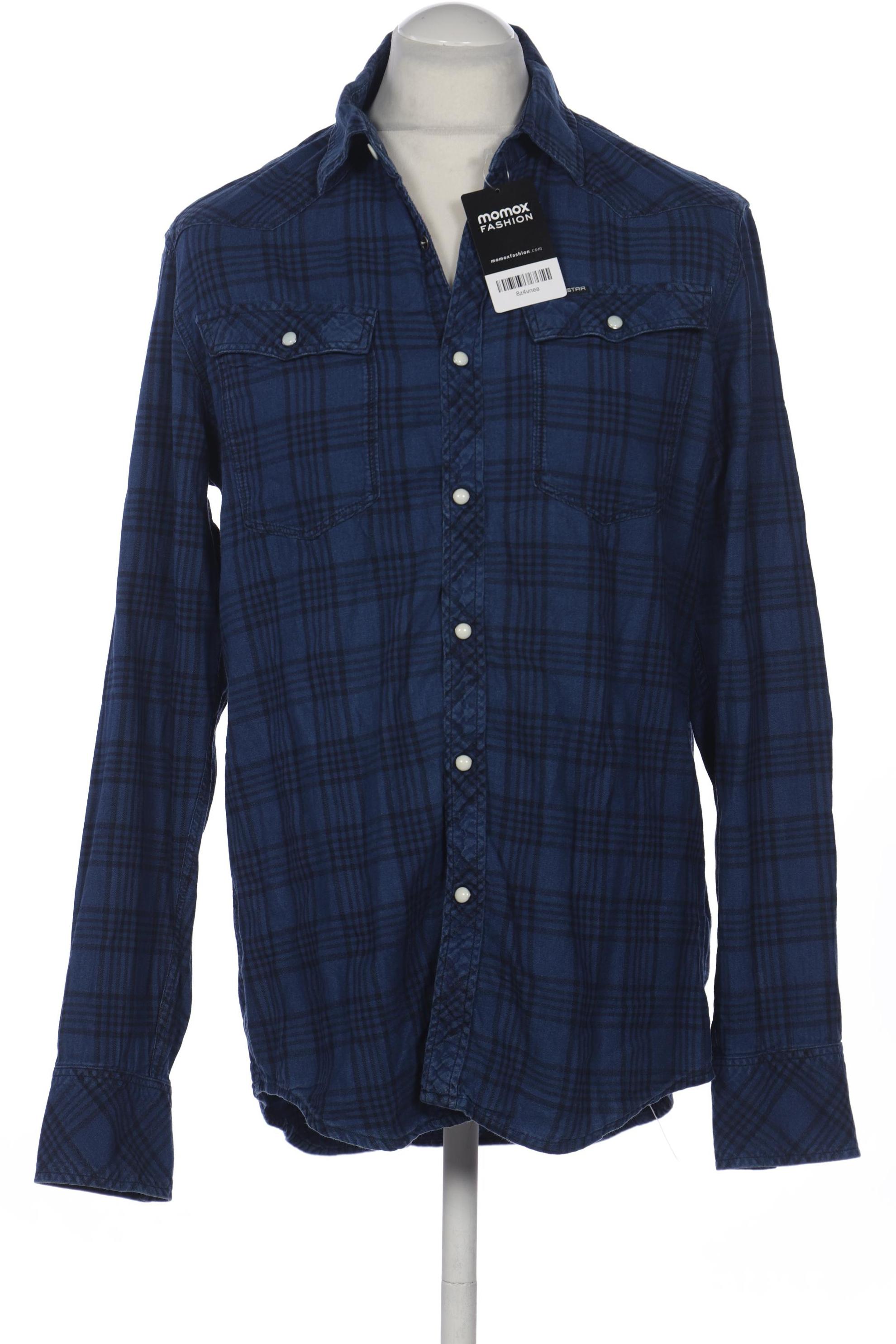 

G STAR RAW Herren Hemd, marineblau