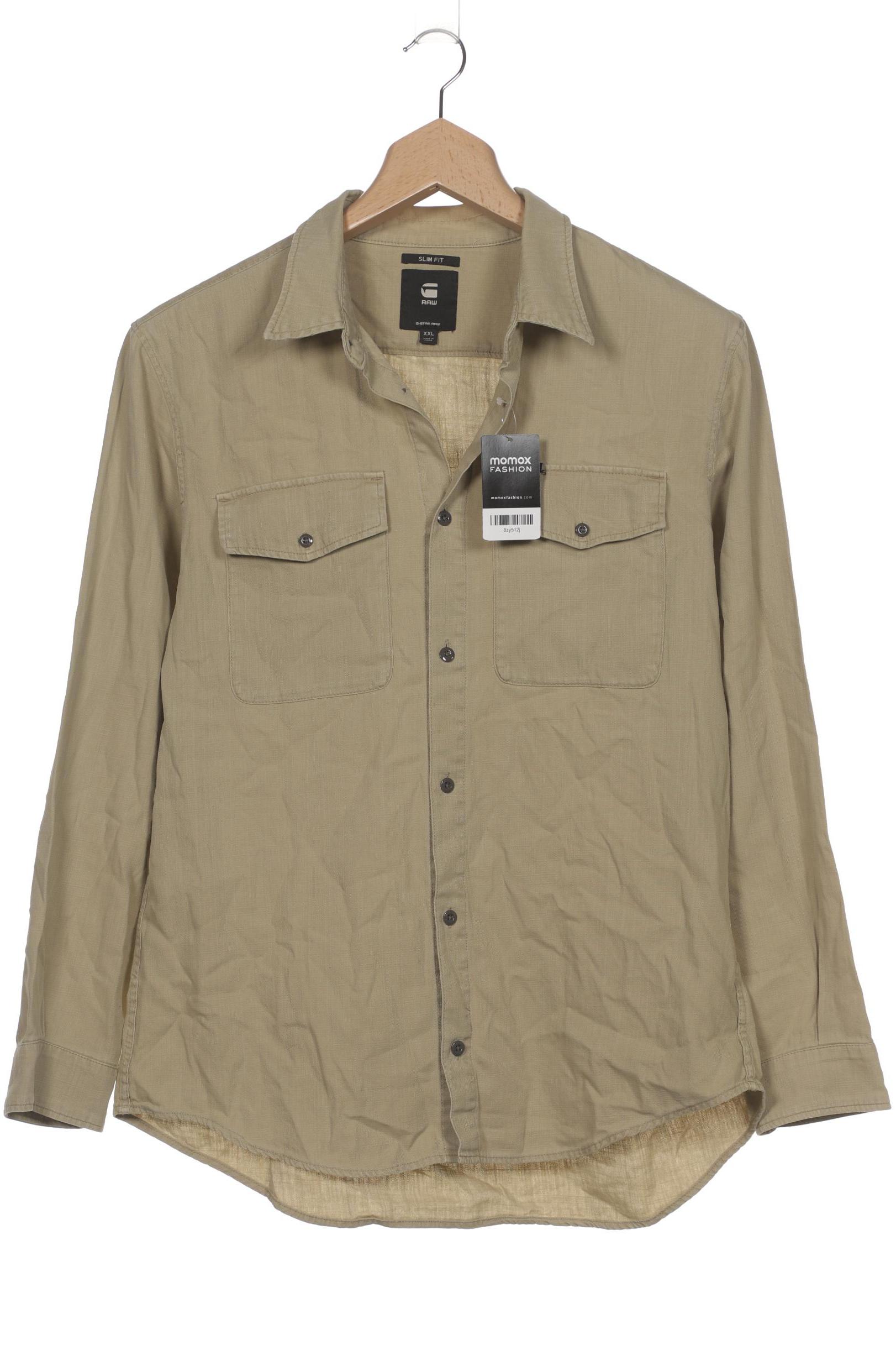 

G Star RAW Herren Hemd, beige, Gr. 56