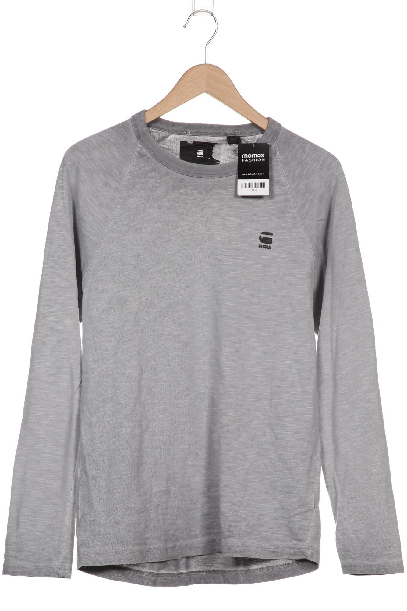 

G STAR RAW Herren Langarmshirt, grau