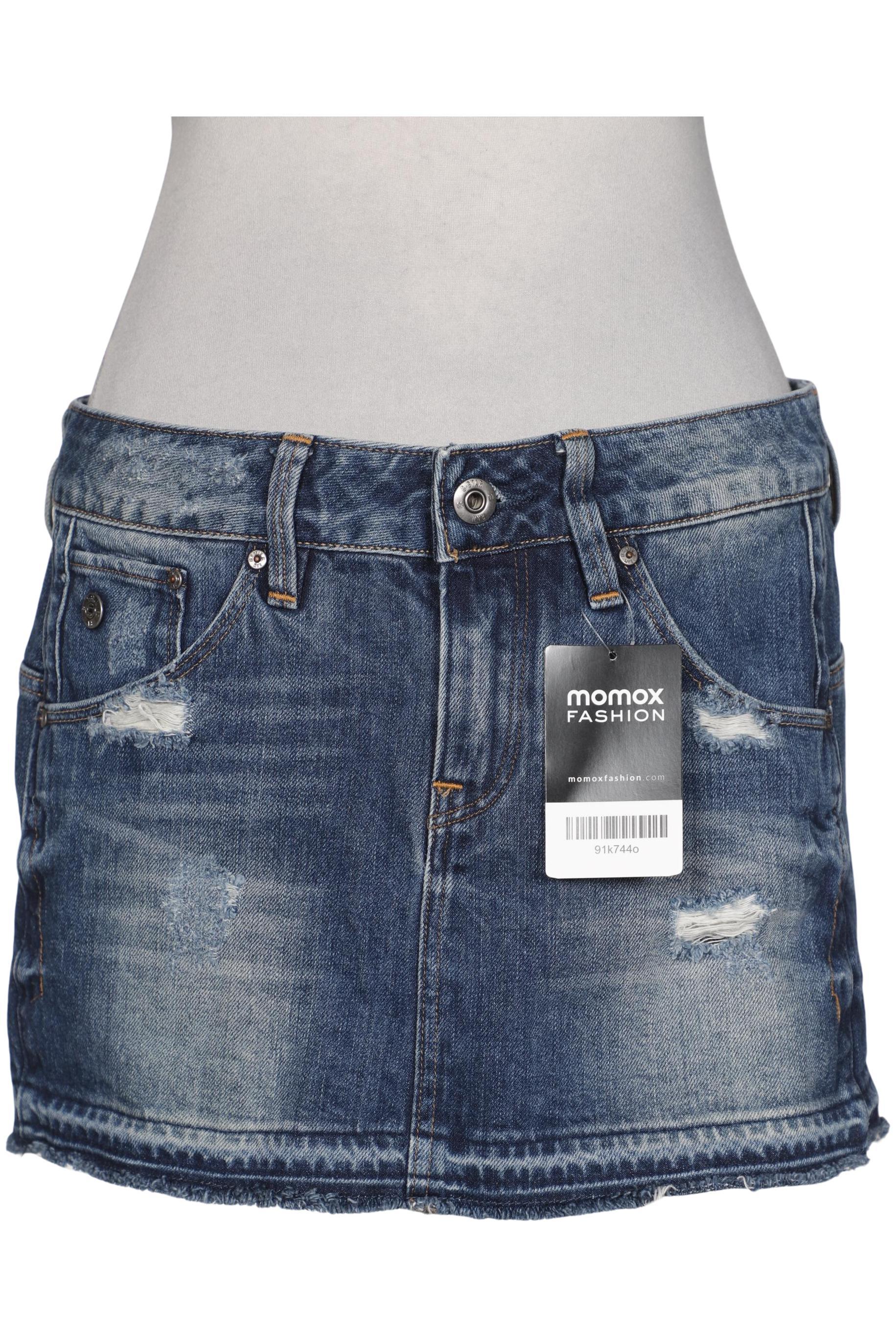 

G Star RAW Damen Rock, blau, Gr. 28
