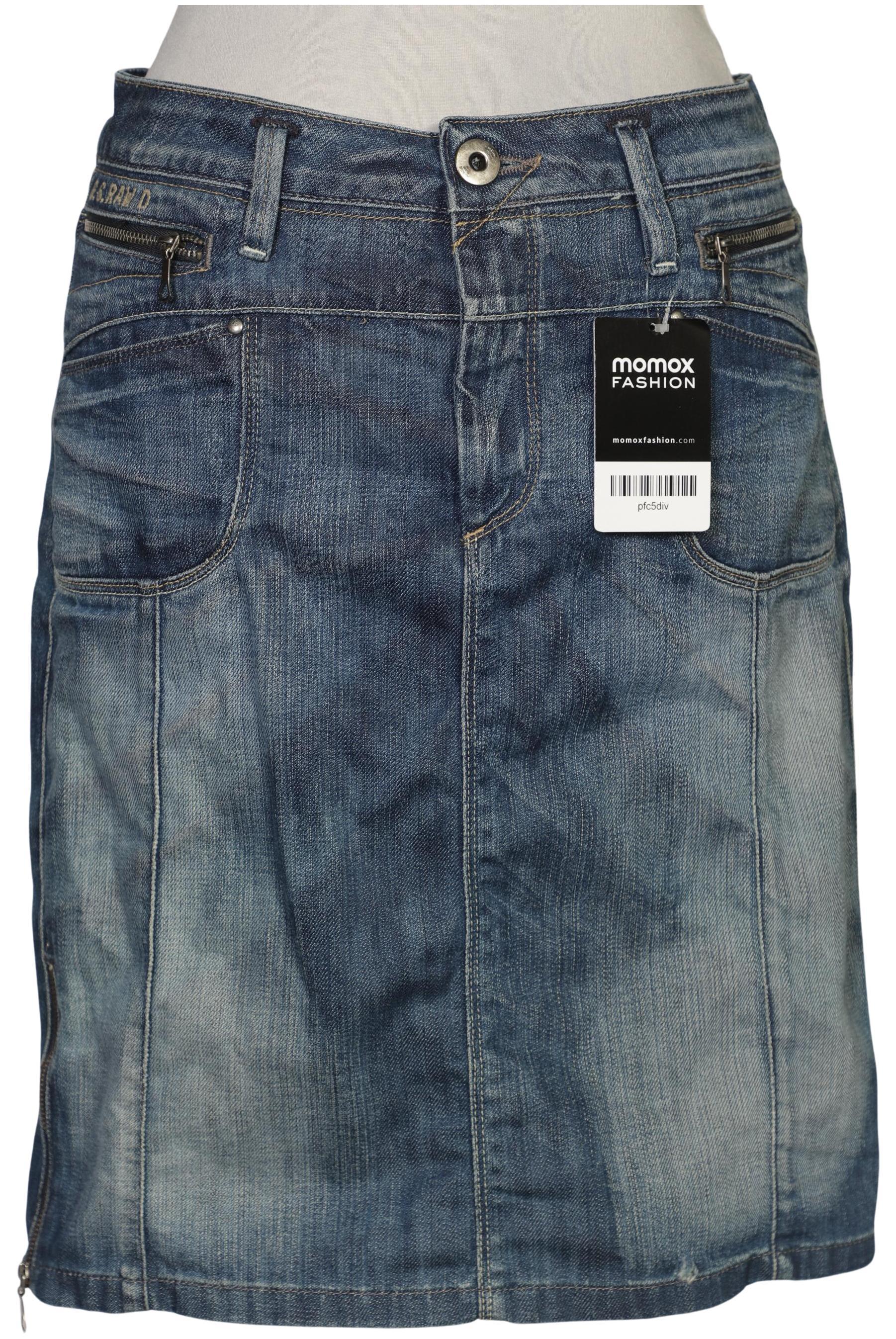

G Star RAW Damen Rock, blau, Gr. 27