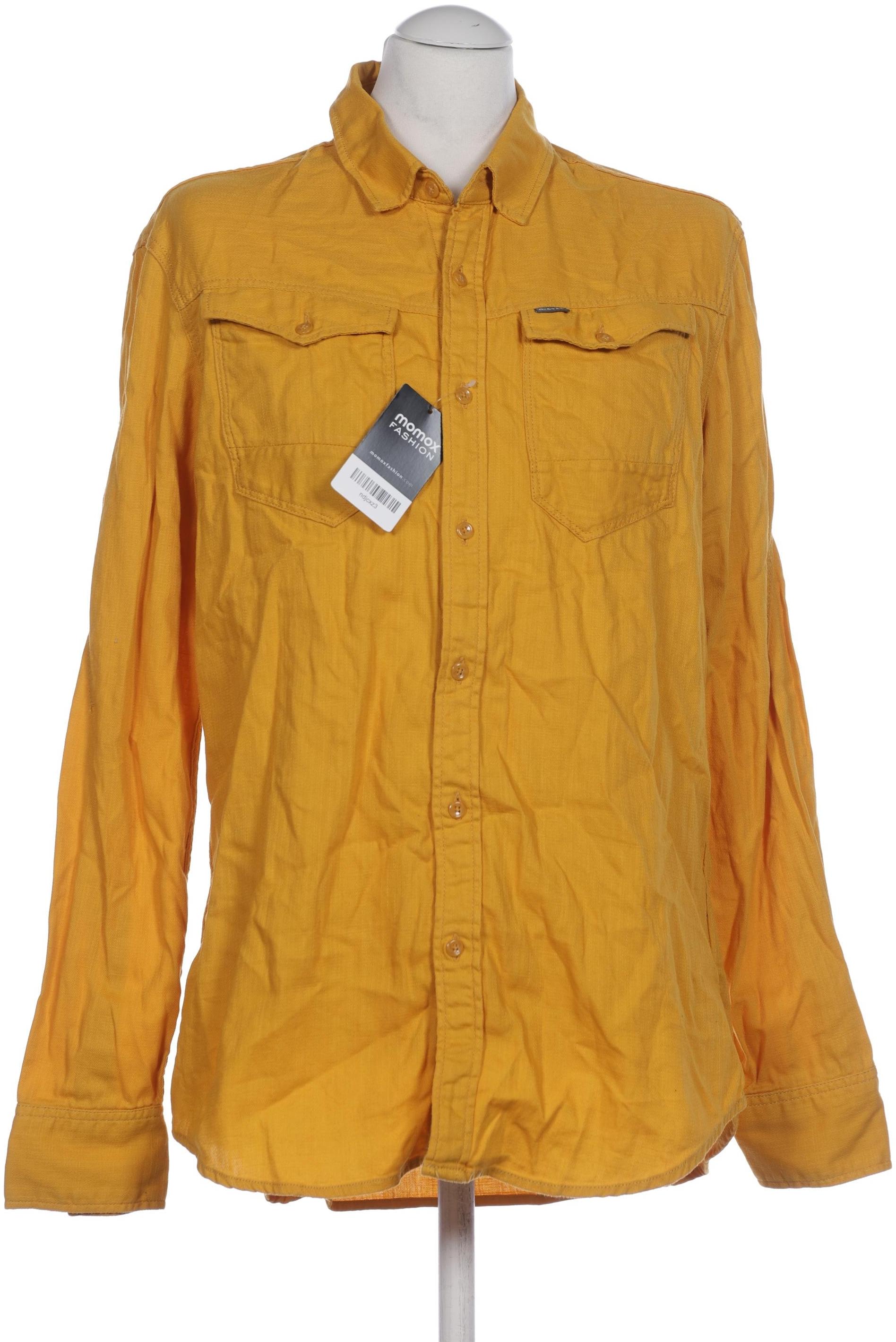 

G Star RAW Herren Hemd, orange, Gr. 52