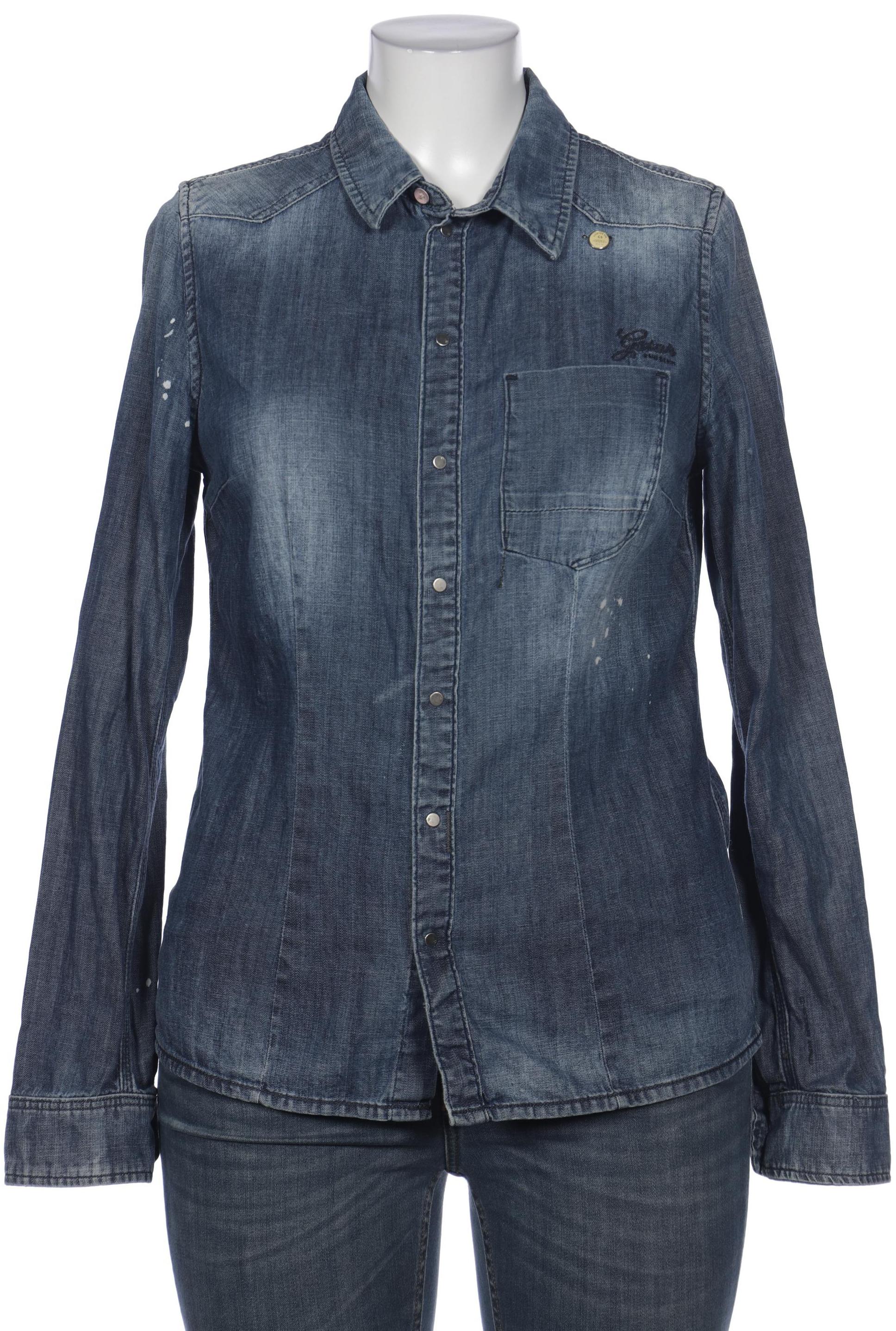 

G STAR RAW Damen Bluse, blau