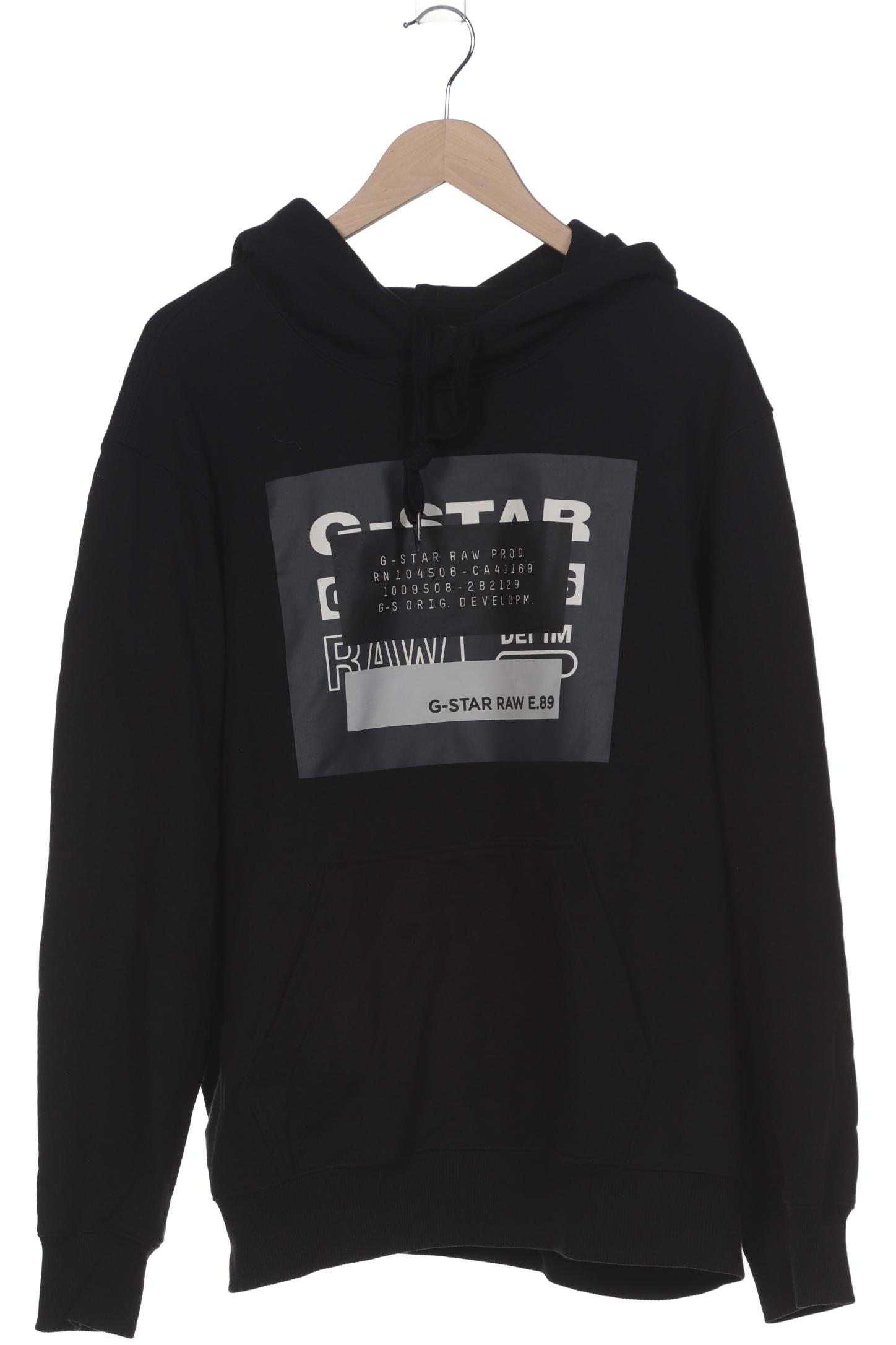 

G Star RAW Herren Kapuzenpullover, schwarz, Gr. 56