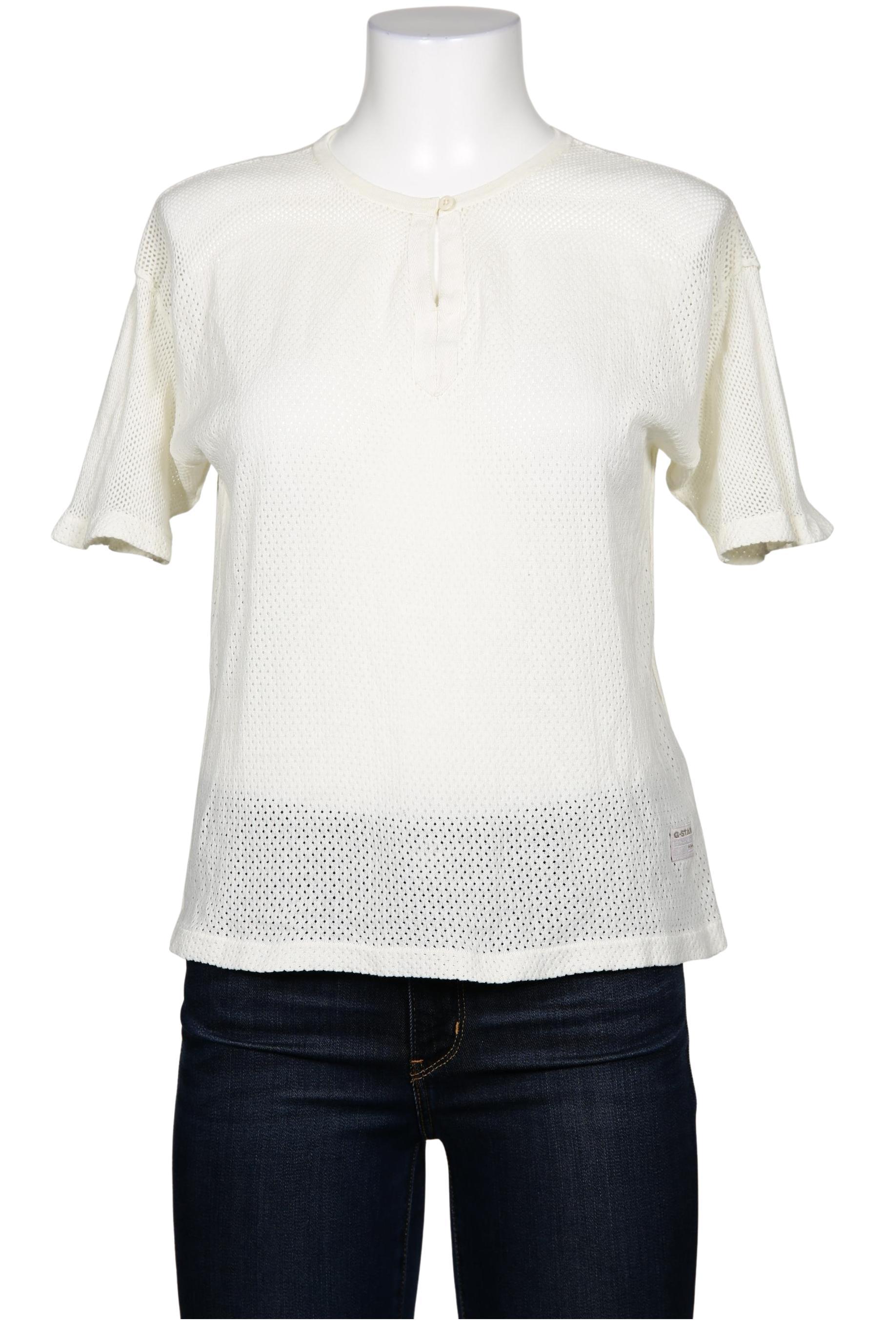 

G Star RAW Damen T-Shirt, cremeweiß, Gr. 38