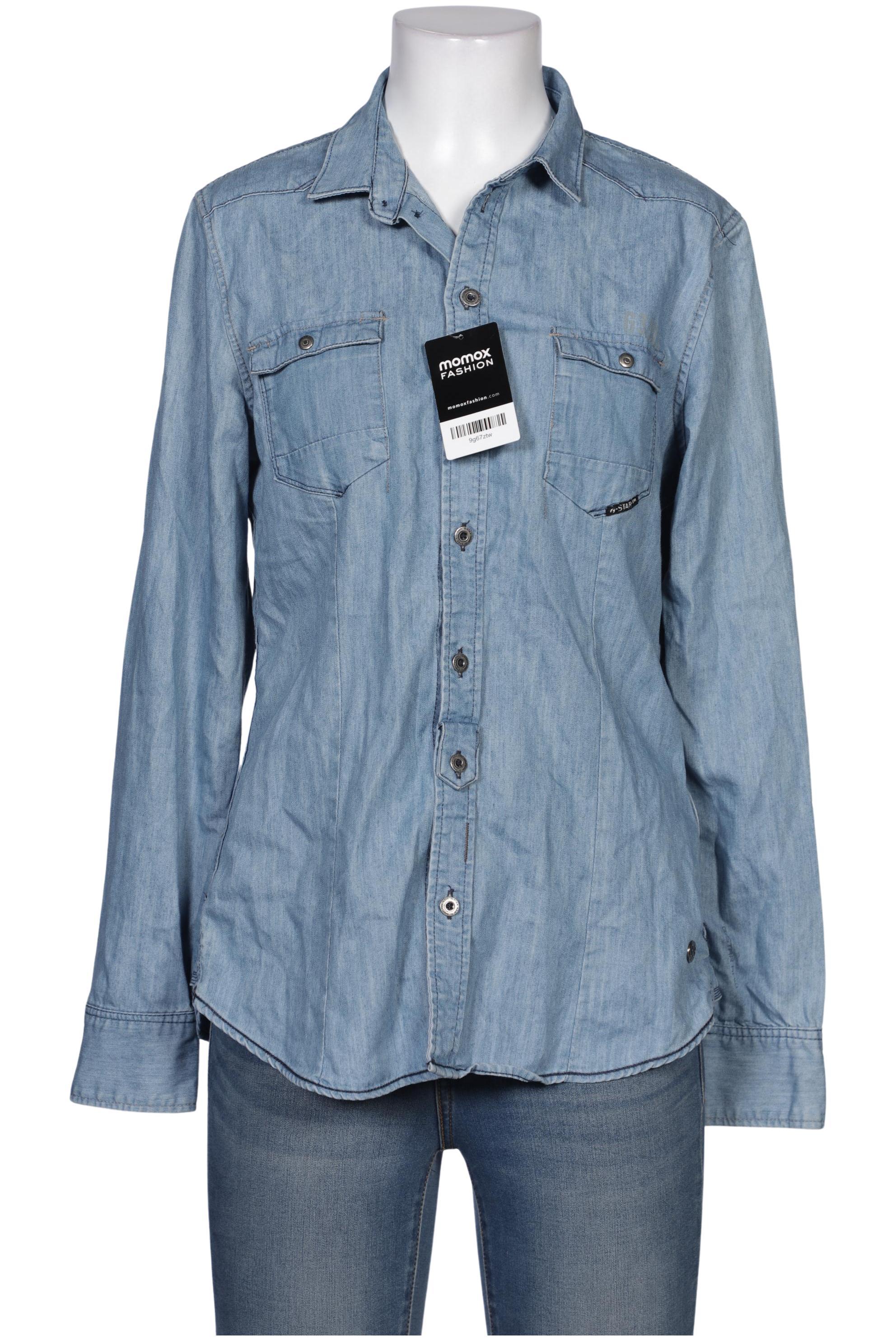 

G Star RAW Damen Bluse, hellblau, Gr. 38