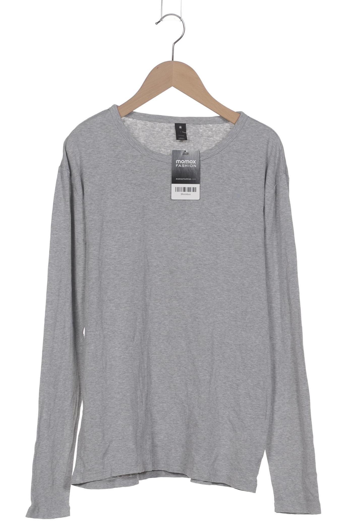 

G Star RAW Herren Langarmshirt, grau, Gr. 52
