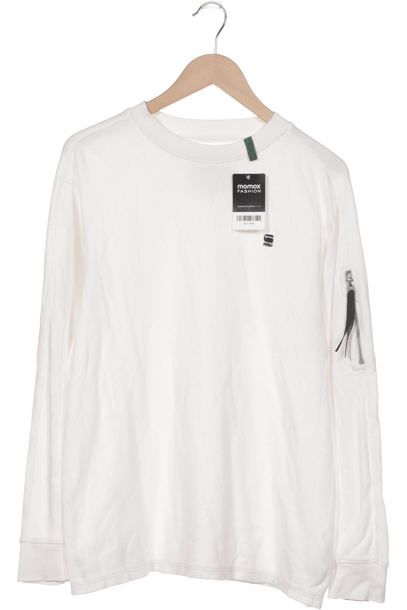

G Star RAW Herren Sweatshirt, weiß, Gr. 52